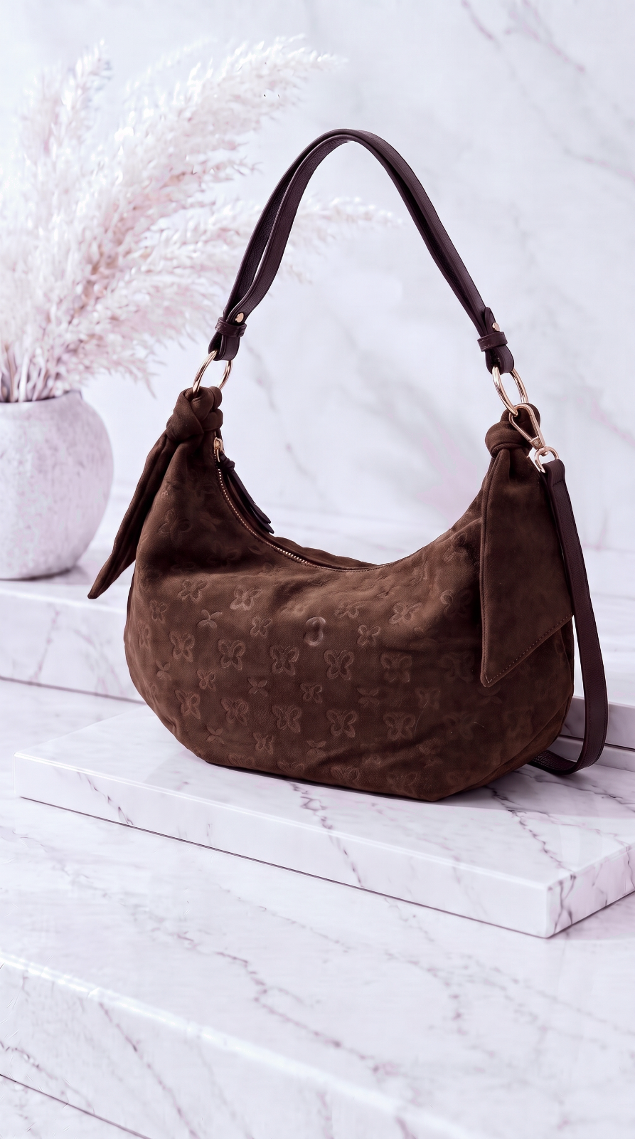 Handtasche Luna Bloom *Schoko*