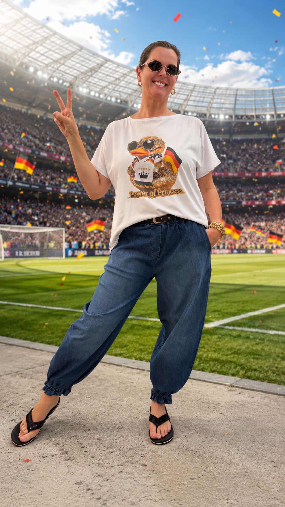 T-Shirt Golden Mascot