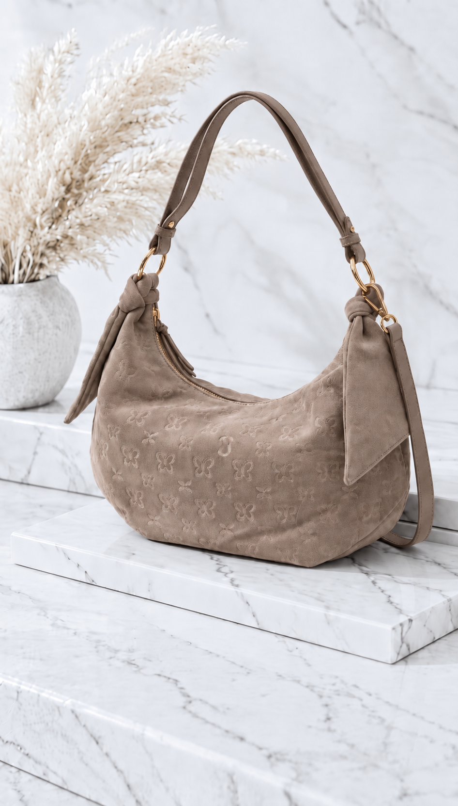 Handtasche Luna Bloom *Taupe*