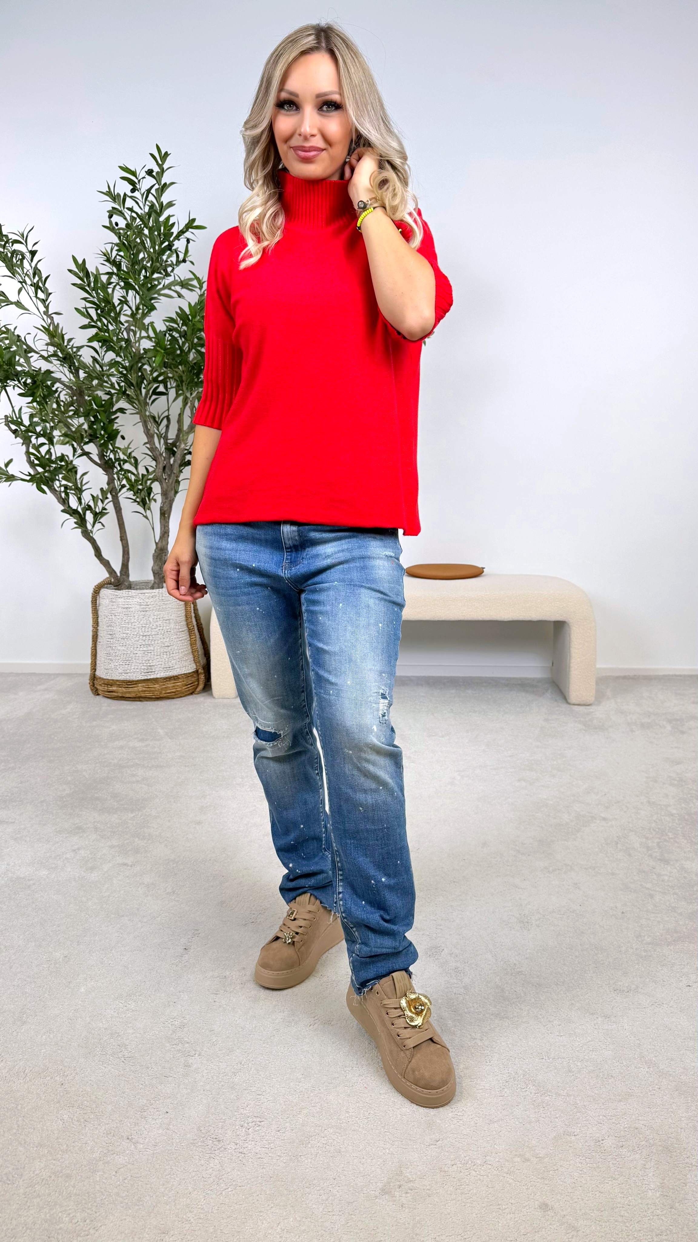 Rollkragenpullover Rachel (17 Farben)