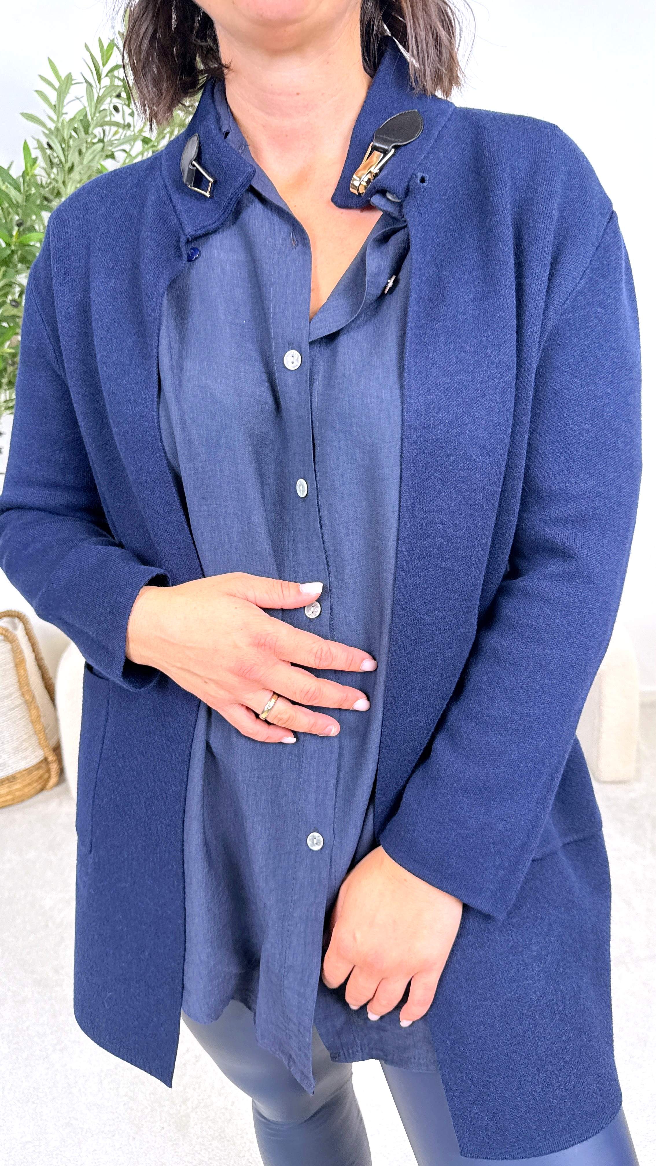 Strickjacke Royal Drape (7 Farben)