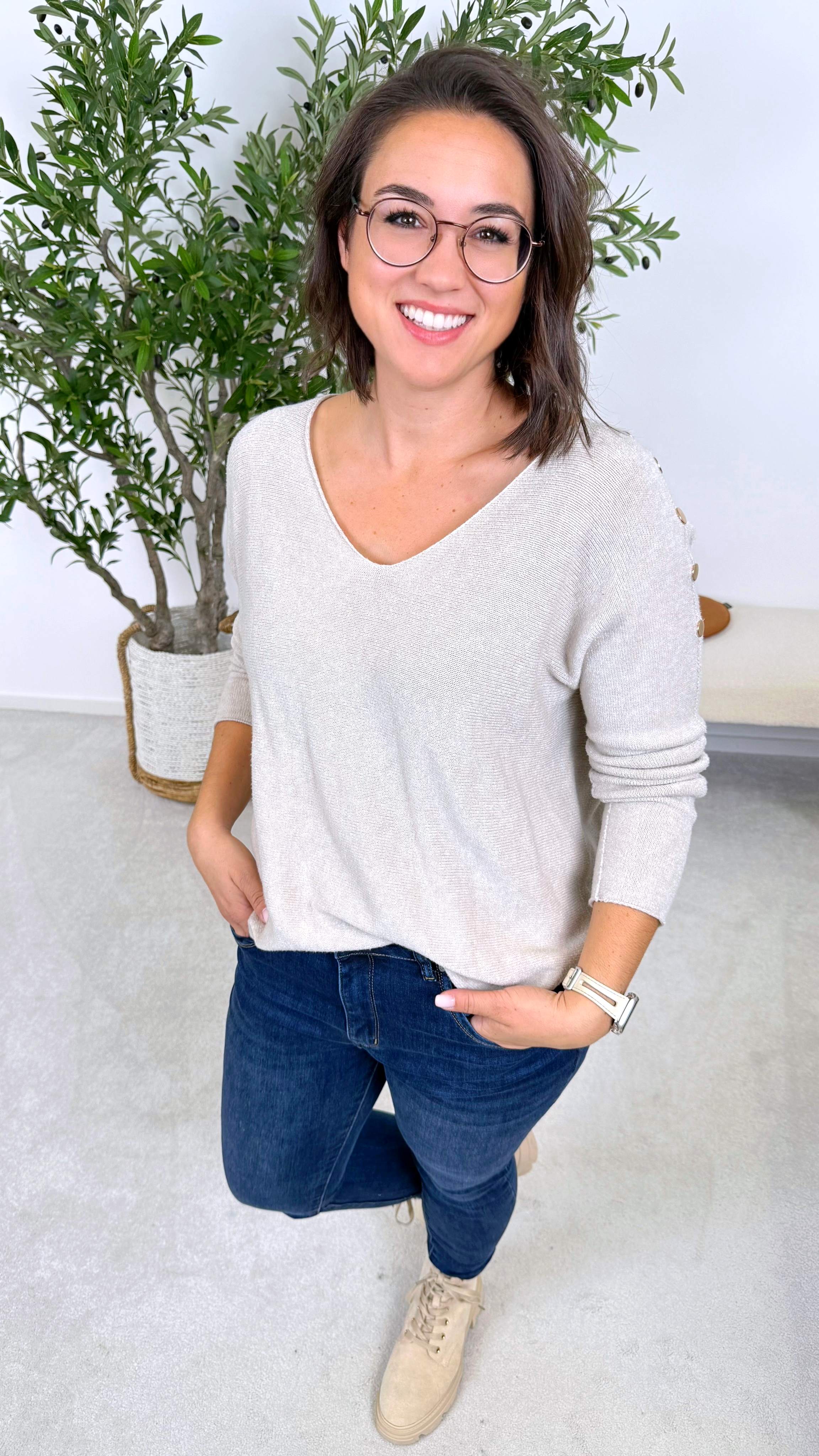 Pullover Button Queen (6 Farben) - Power of Princess