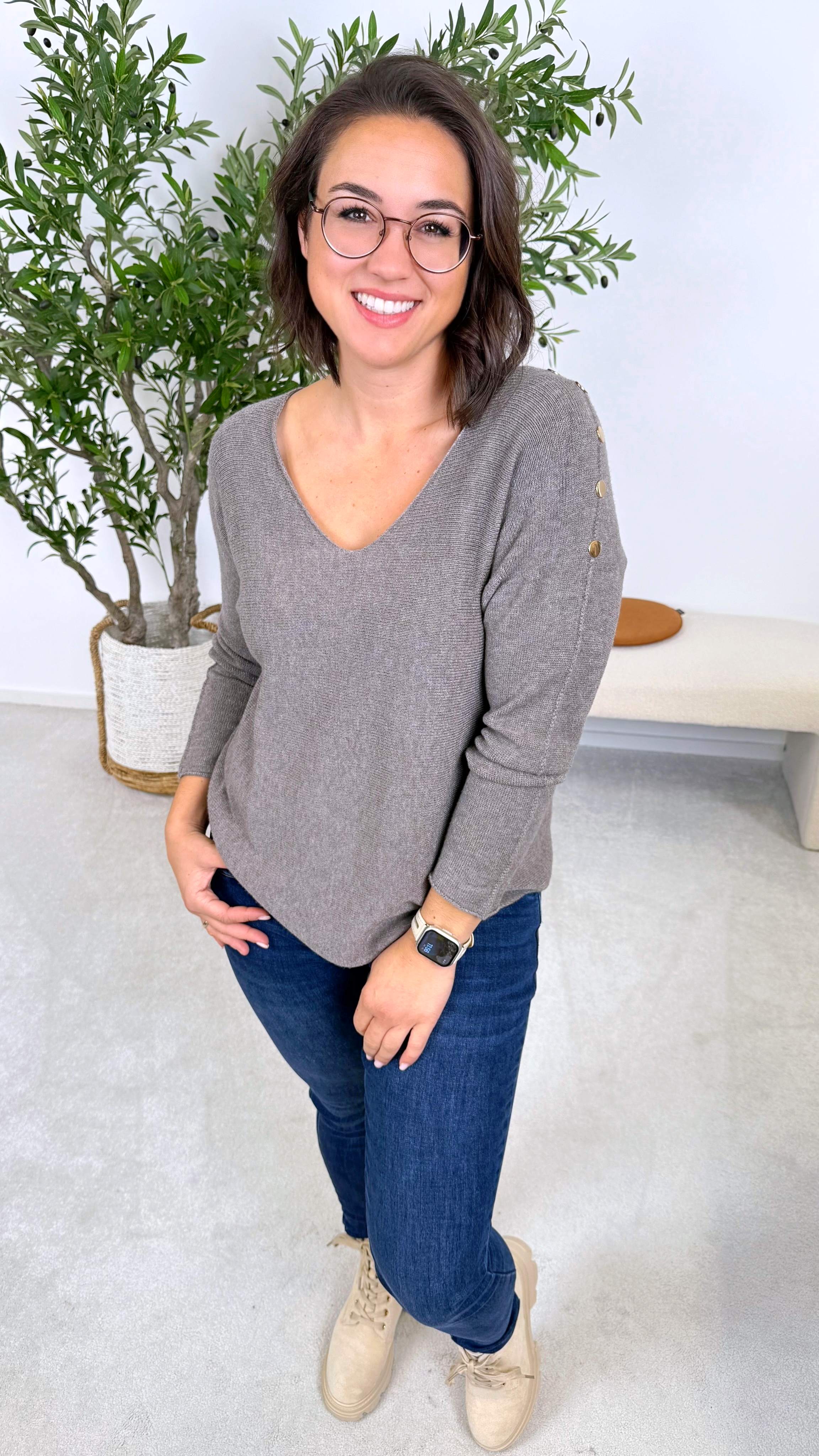 Pullover Button Queen (6 Farben) - Power of Princess