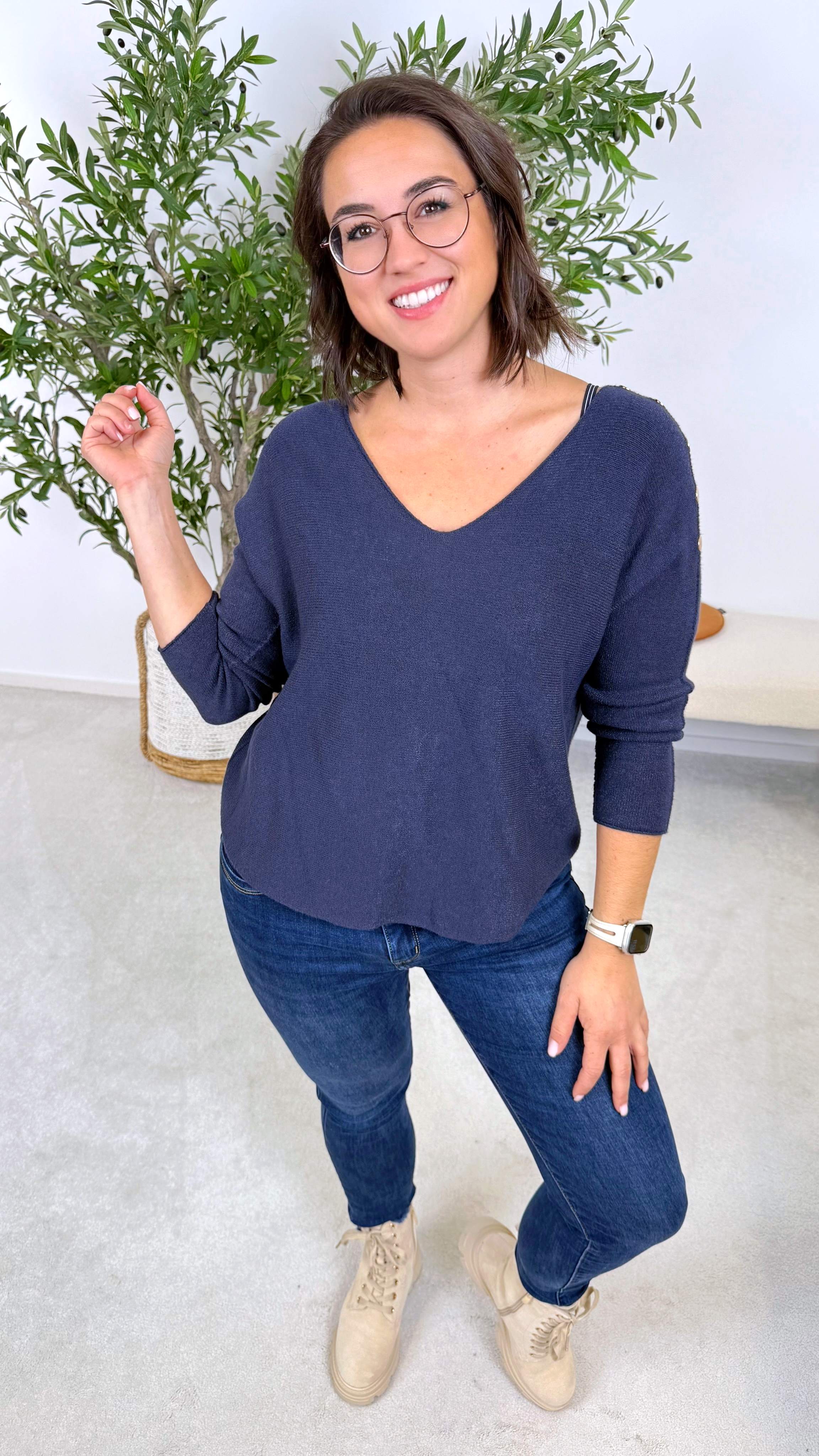 Pullover Button Queen (6 Farben) - Power of Princess