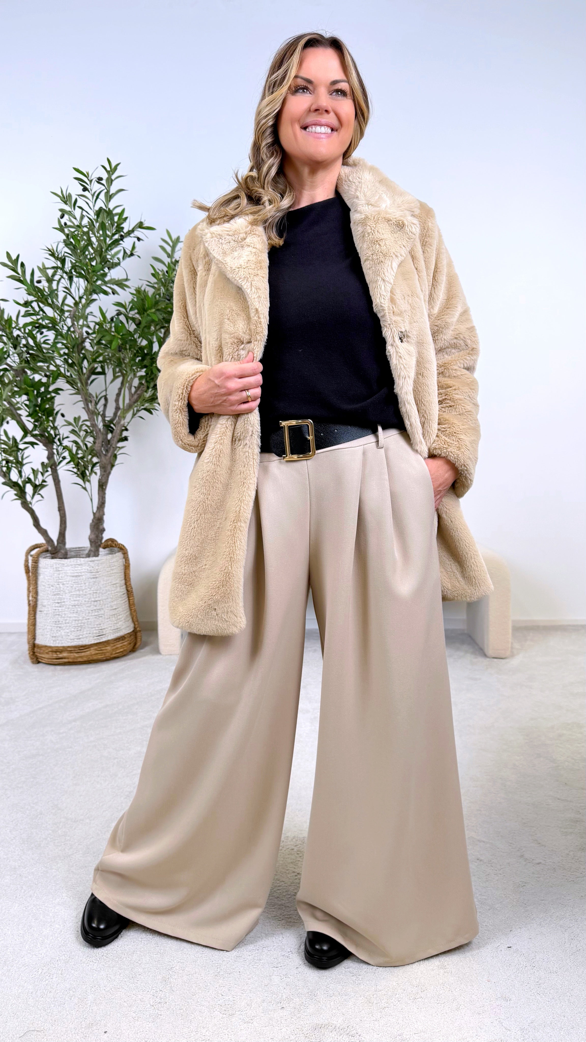 Weite Hose Nova Belle *Beige*