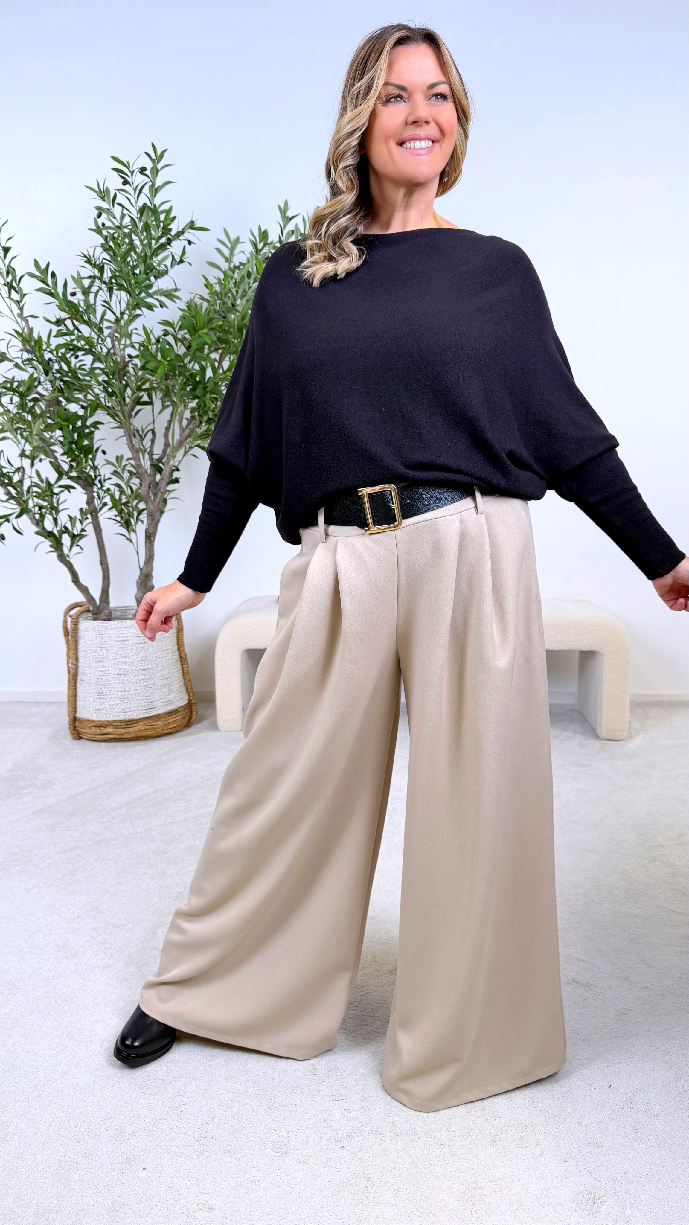 Weite Hose Nova Belle *Beige*