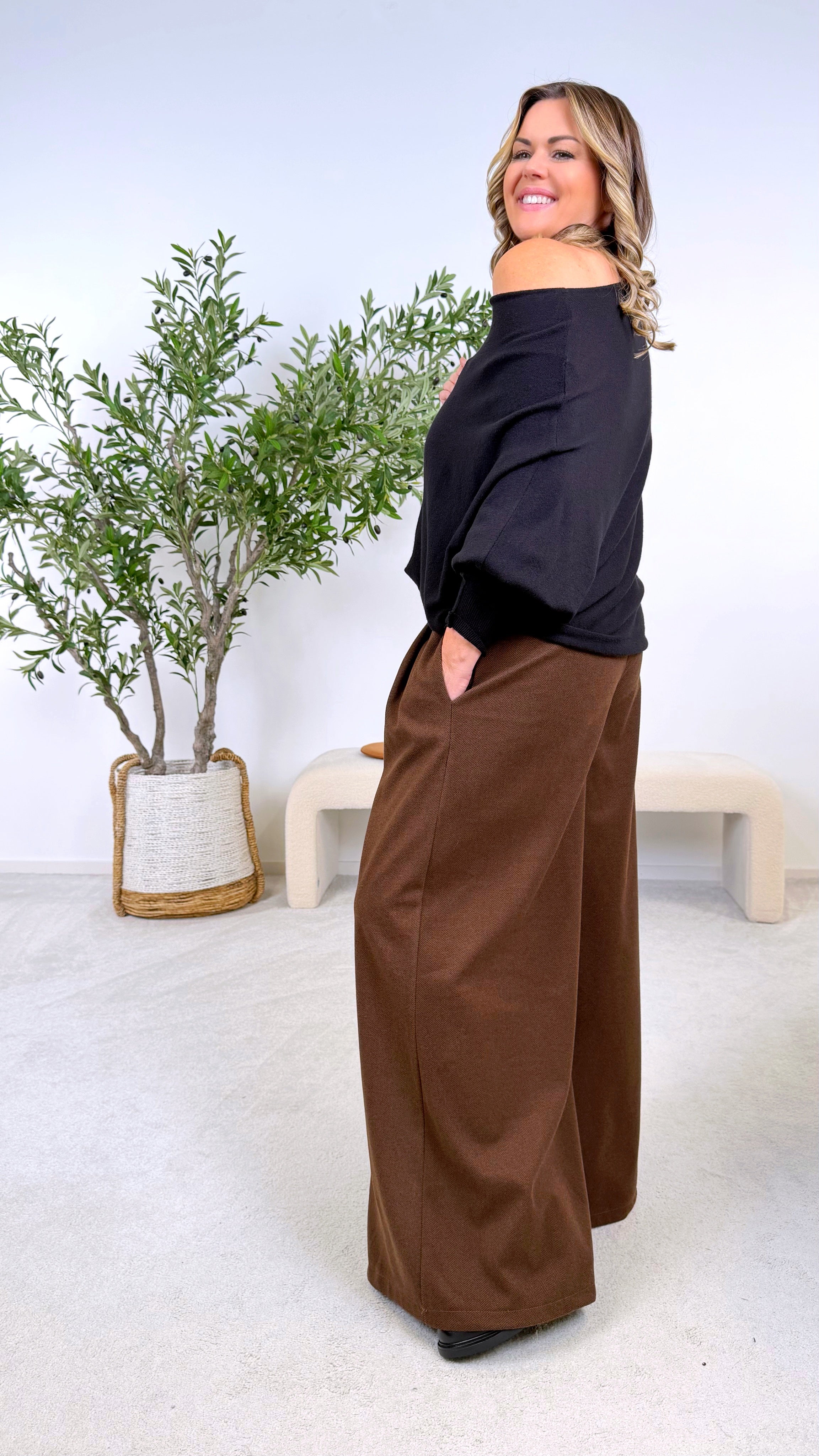 Hose Lounora *Schoko*