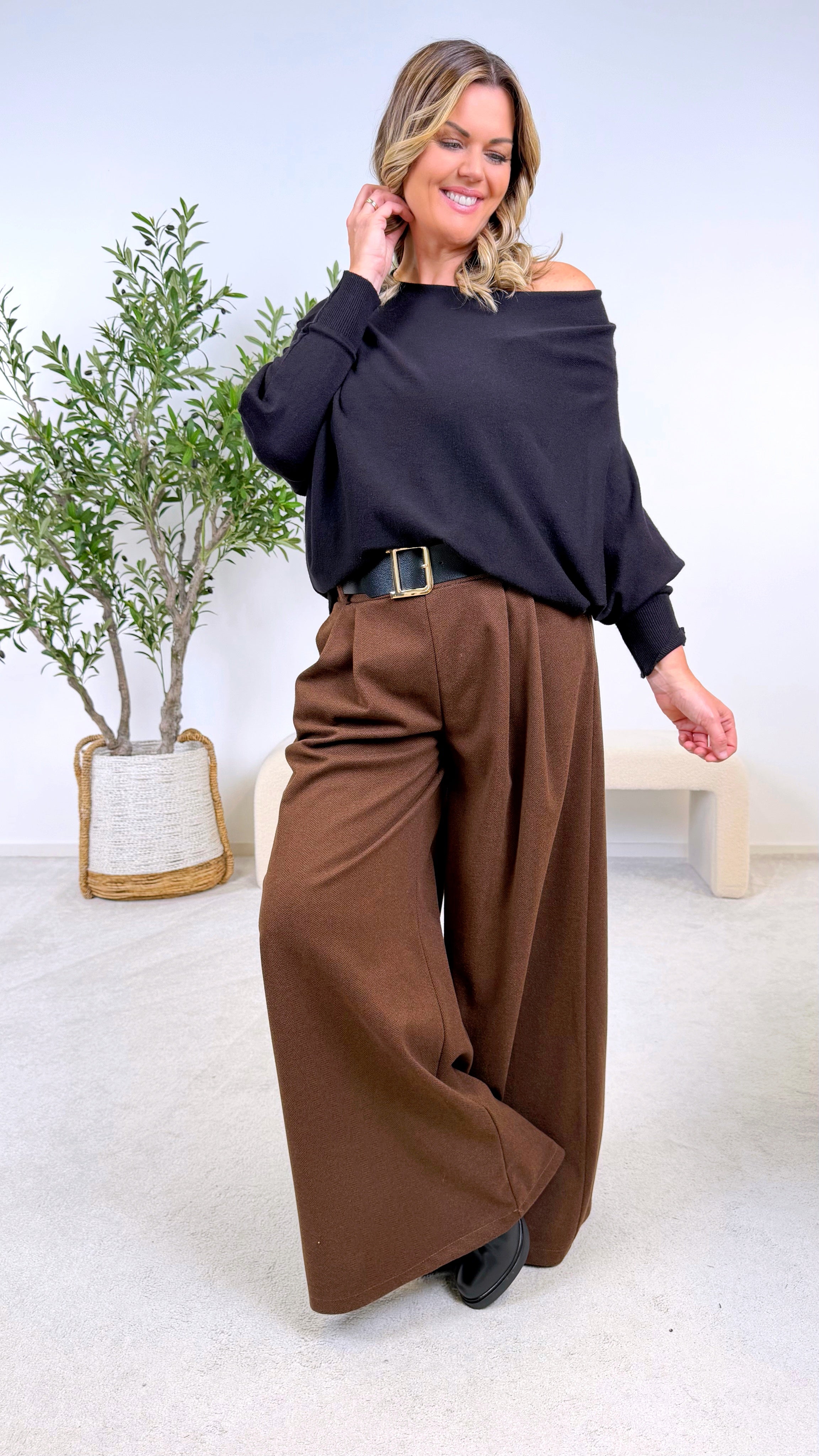 Hose Lounora *Schoko*