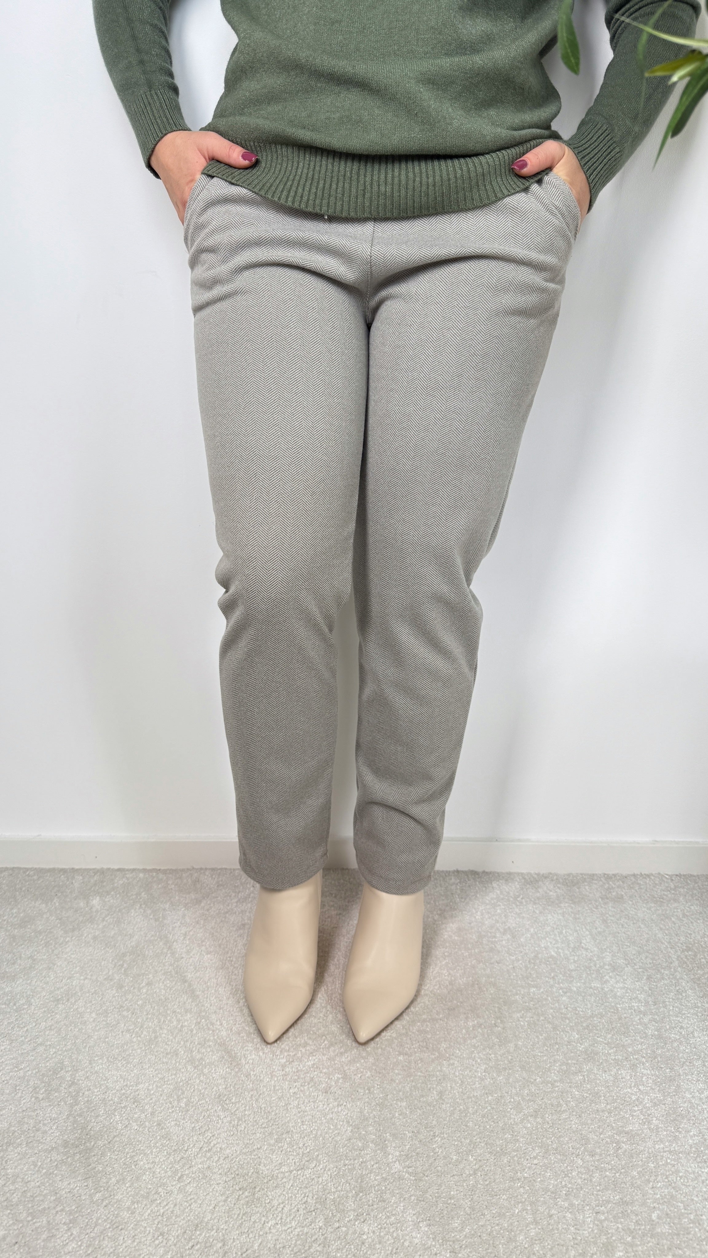 Hose Mara Tweed *Beige*