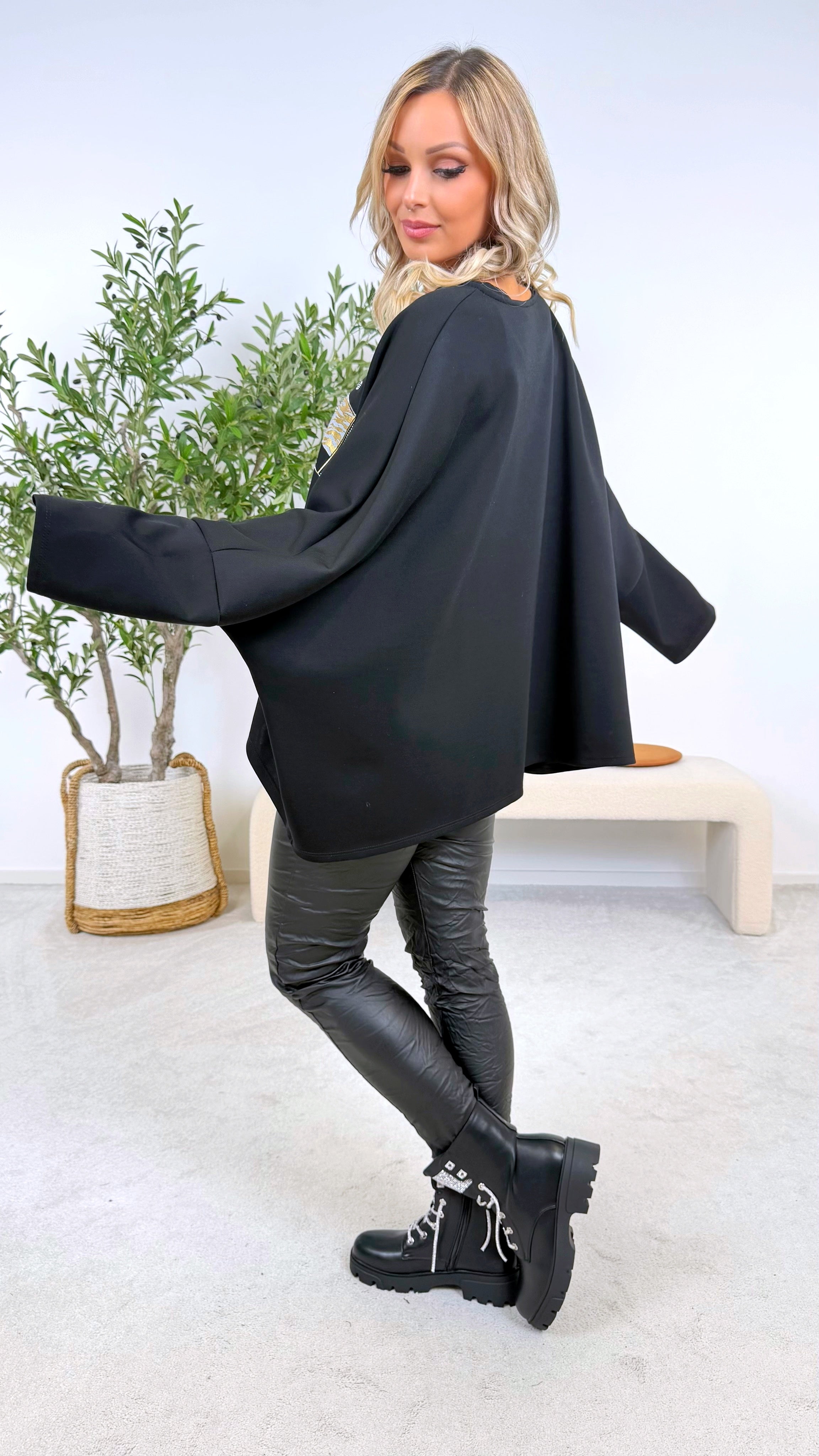 Sweatshirt Pick Your Wild Style *Schwarz*