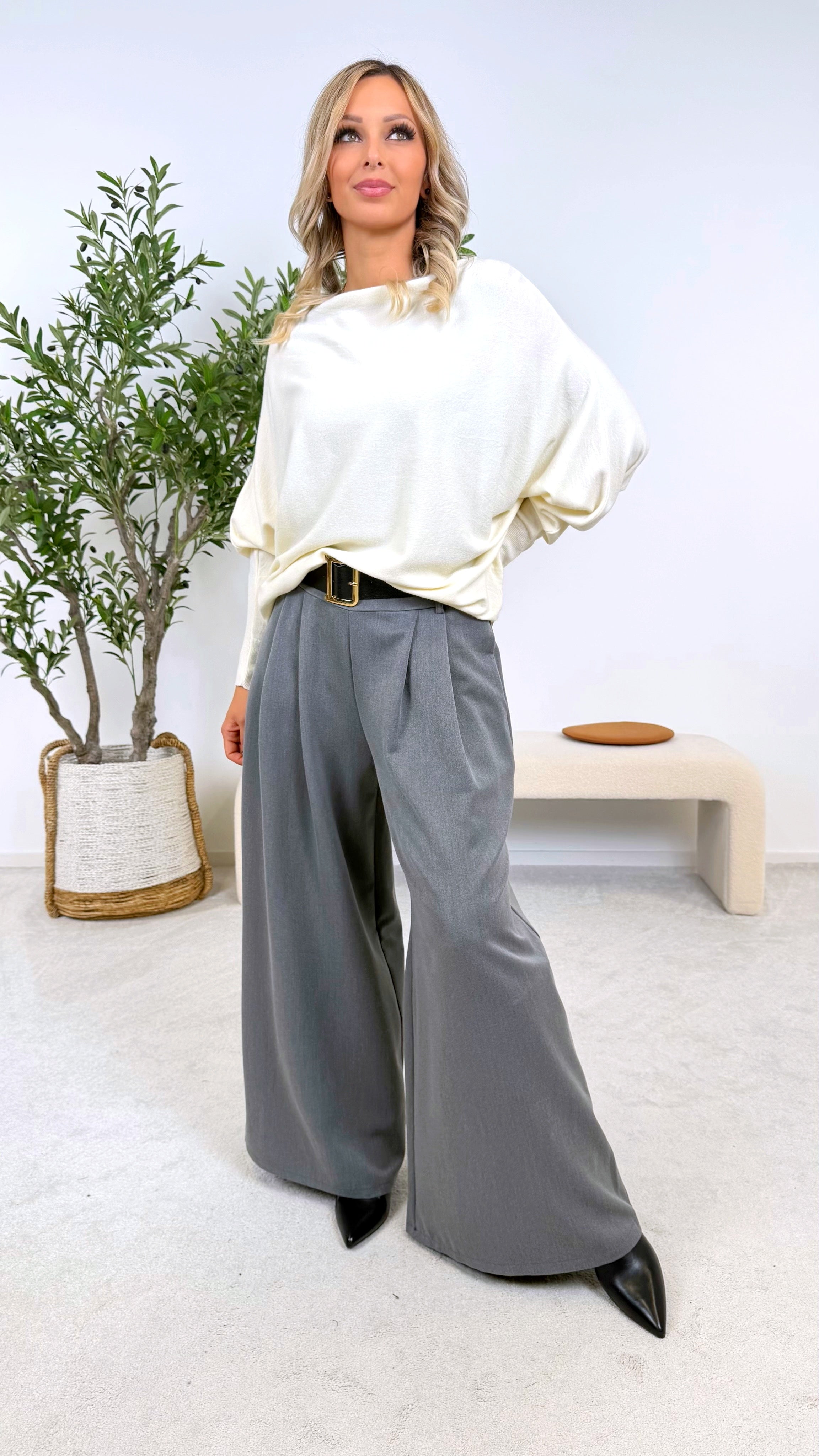 Weite Hose Nova Belle *Grau*