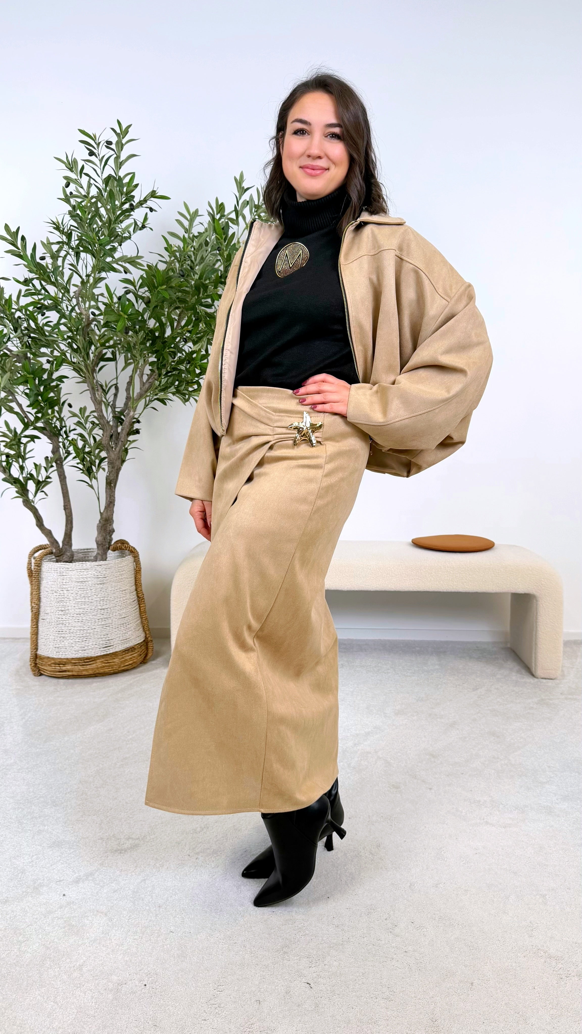 Wickelrock Coralie Chic *Camel Hell*