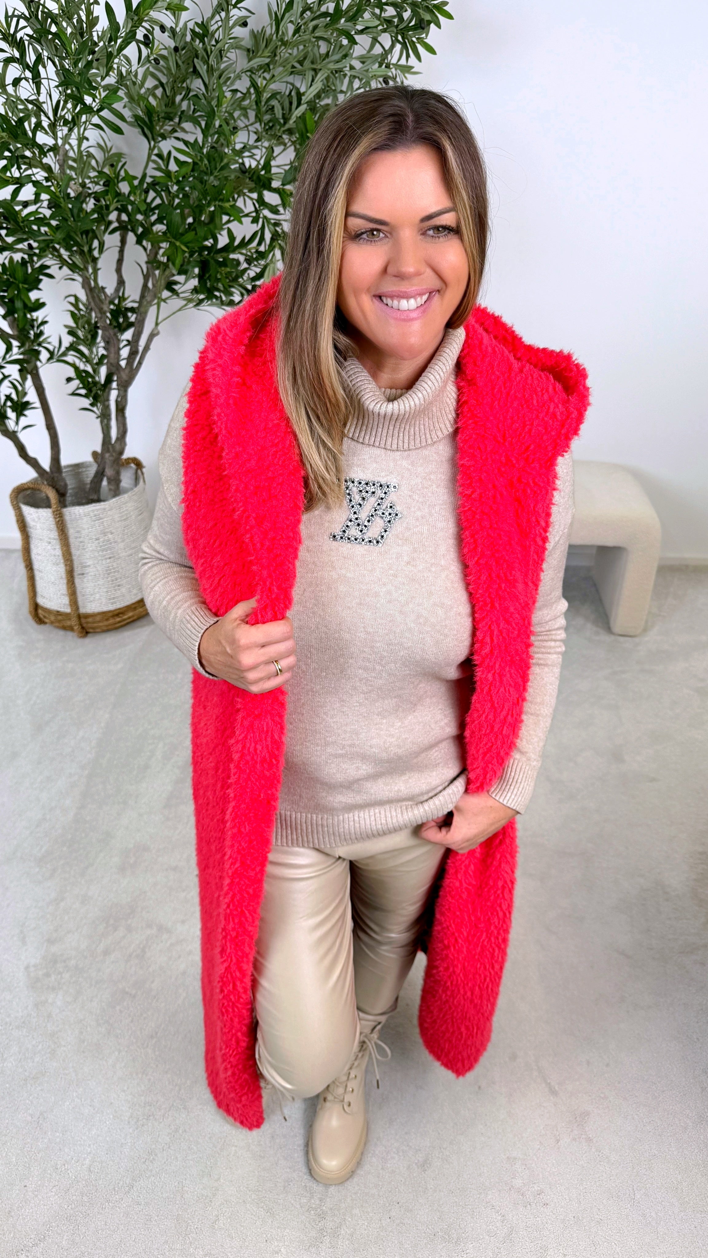 Weste Amber Field *Pink*