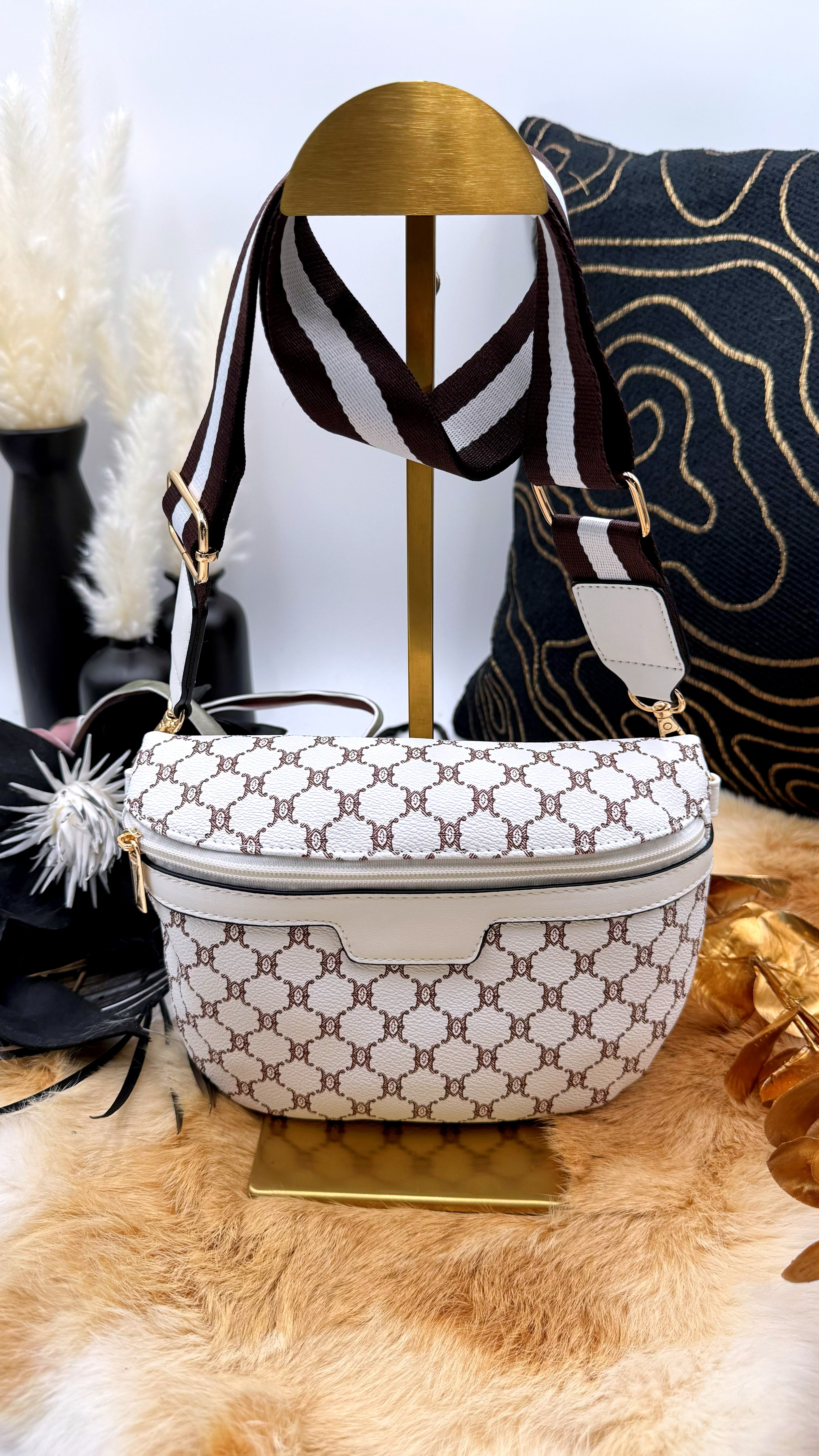 Bauchtasche Amoura *Weiß *