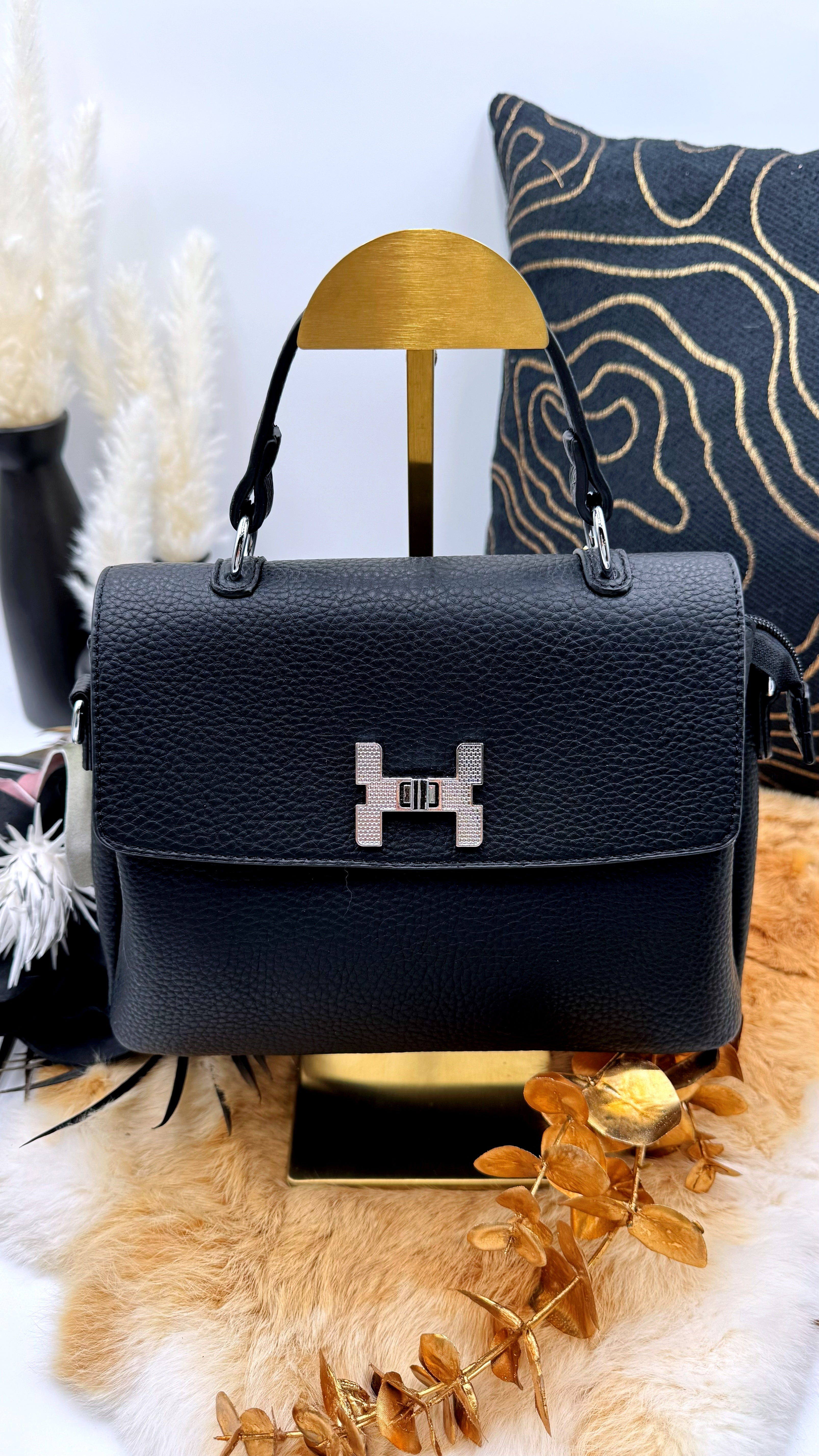 Handtasche Duchess Bag *Schwarz*