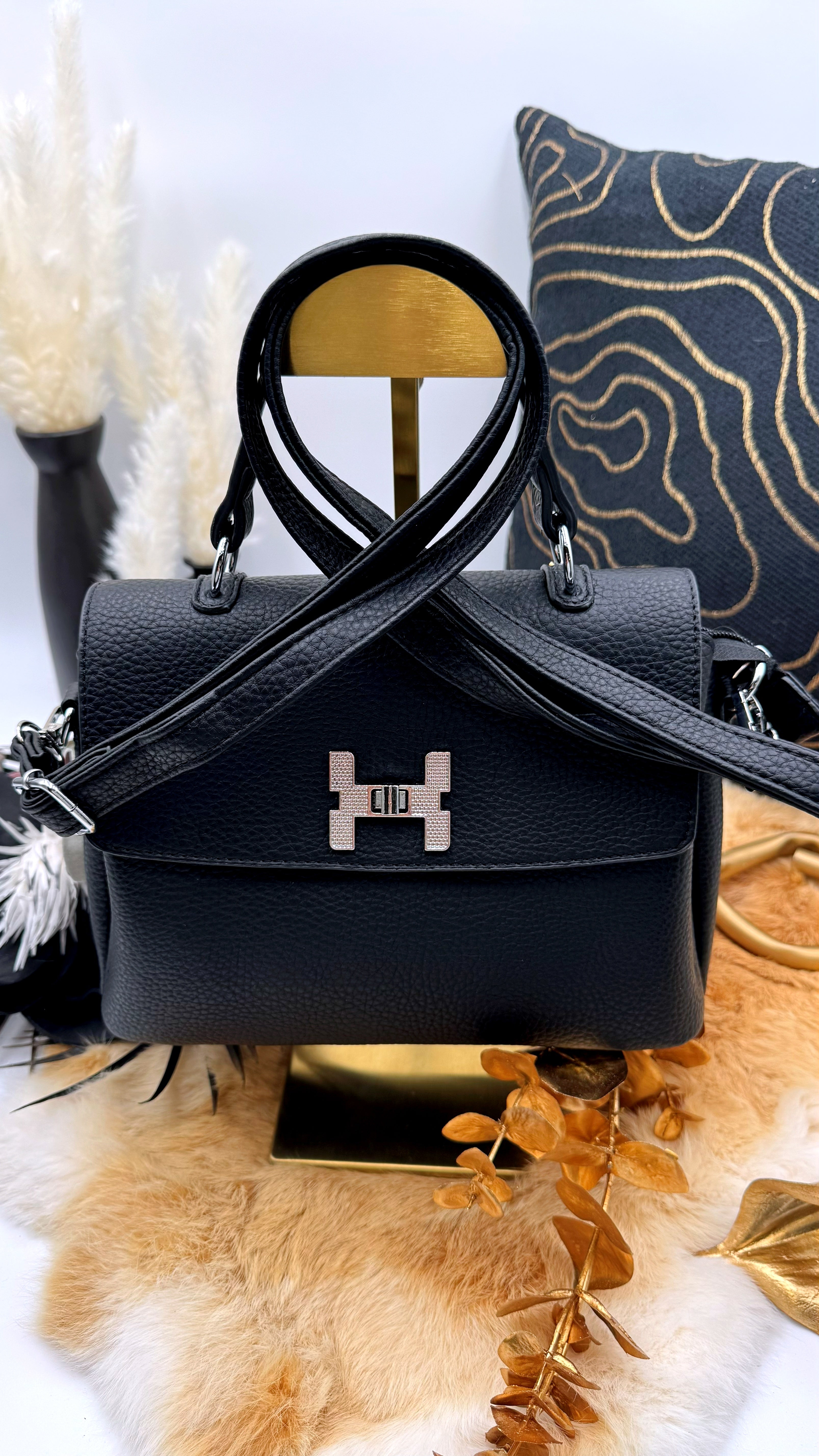 Handtasche Duchess Bag *Schwarz*