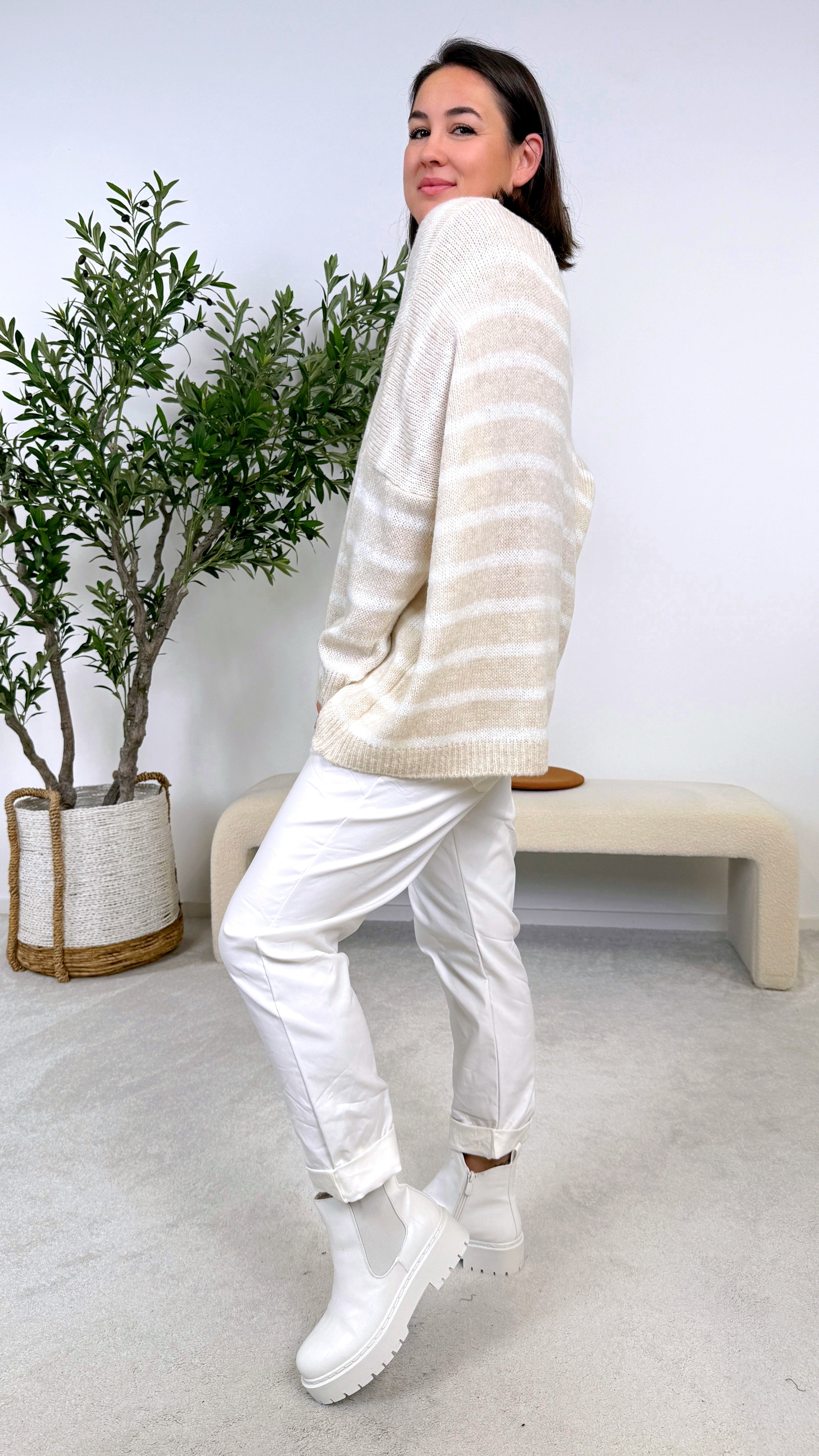 Strickpullover Eleni Flow *Creme*