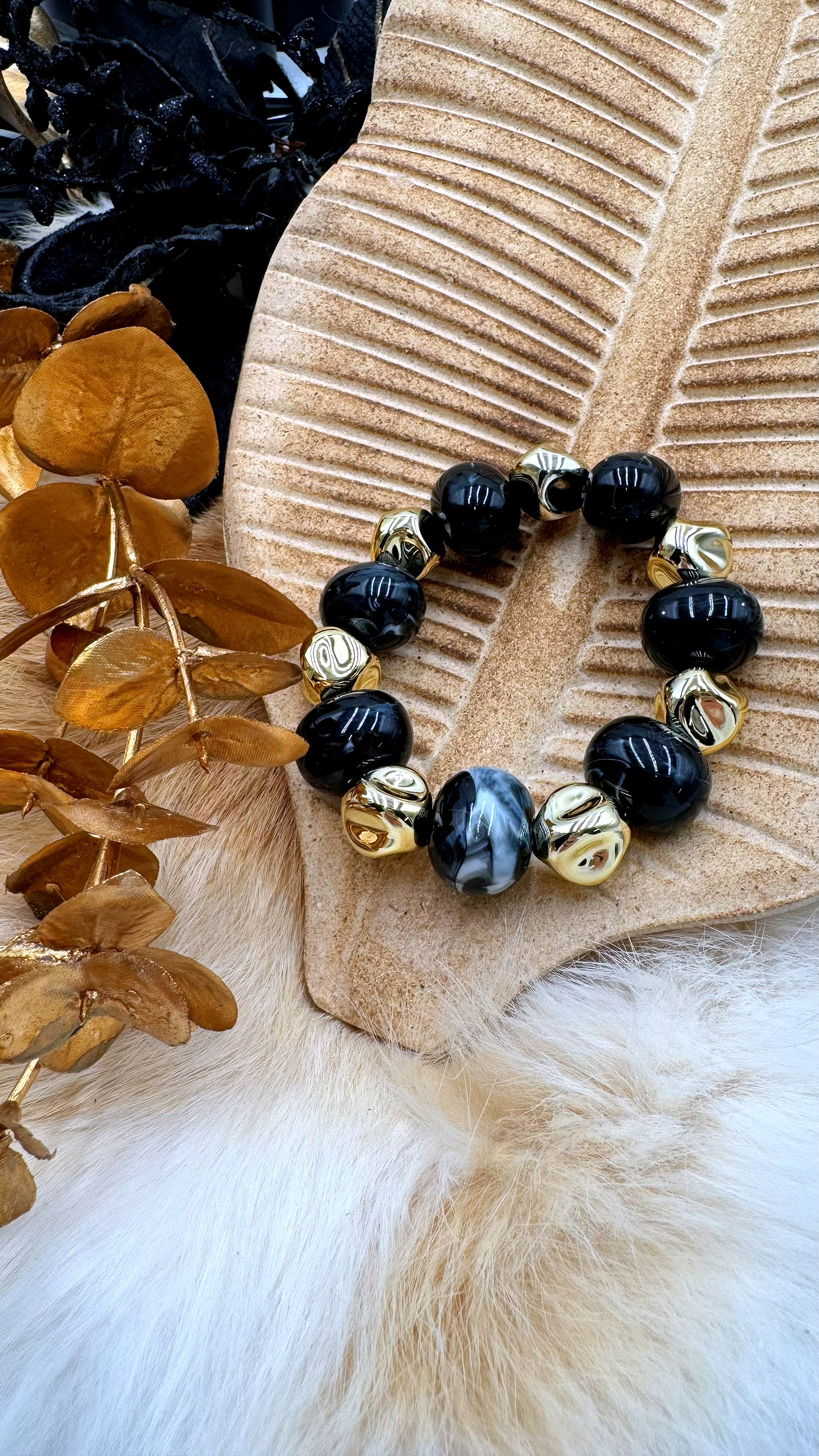 Armband Opulent Night *Schwarz*