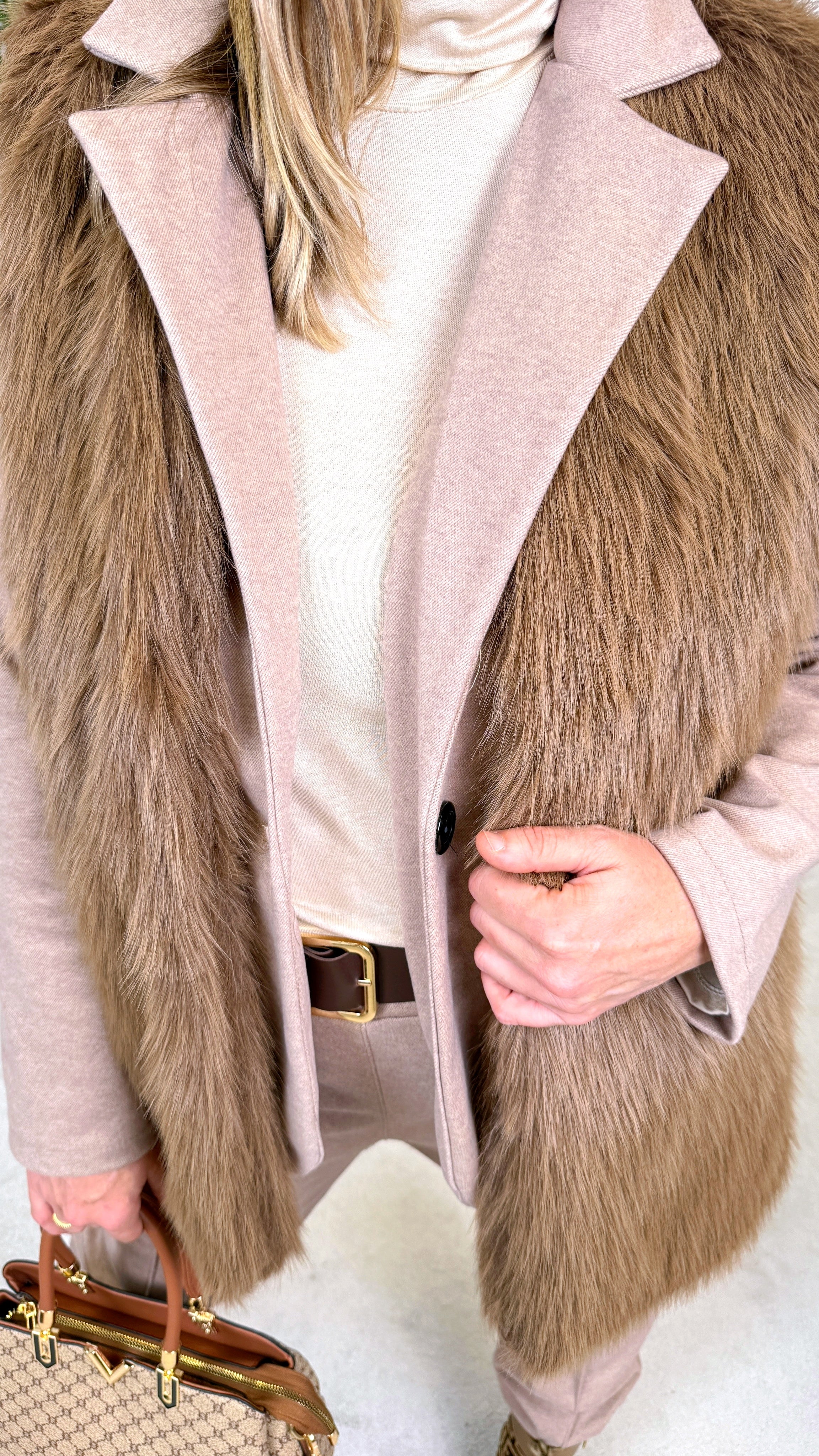 Weste La Femme *Camel*