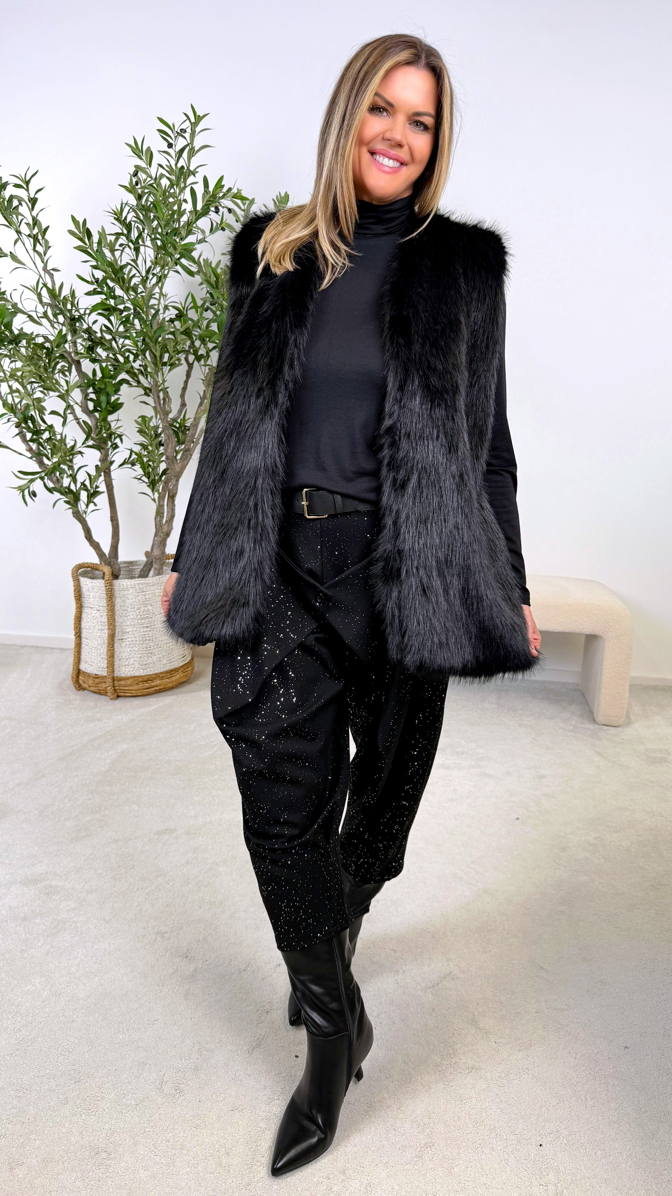 Weste La Femme *Schwarz*