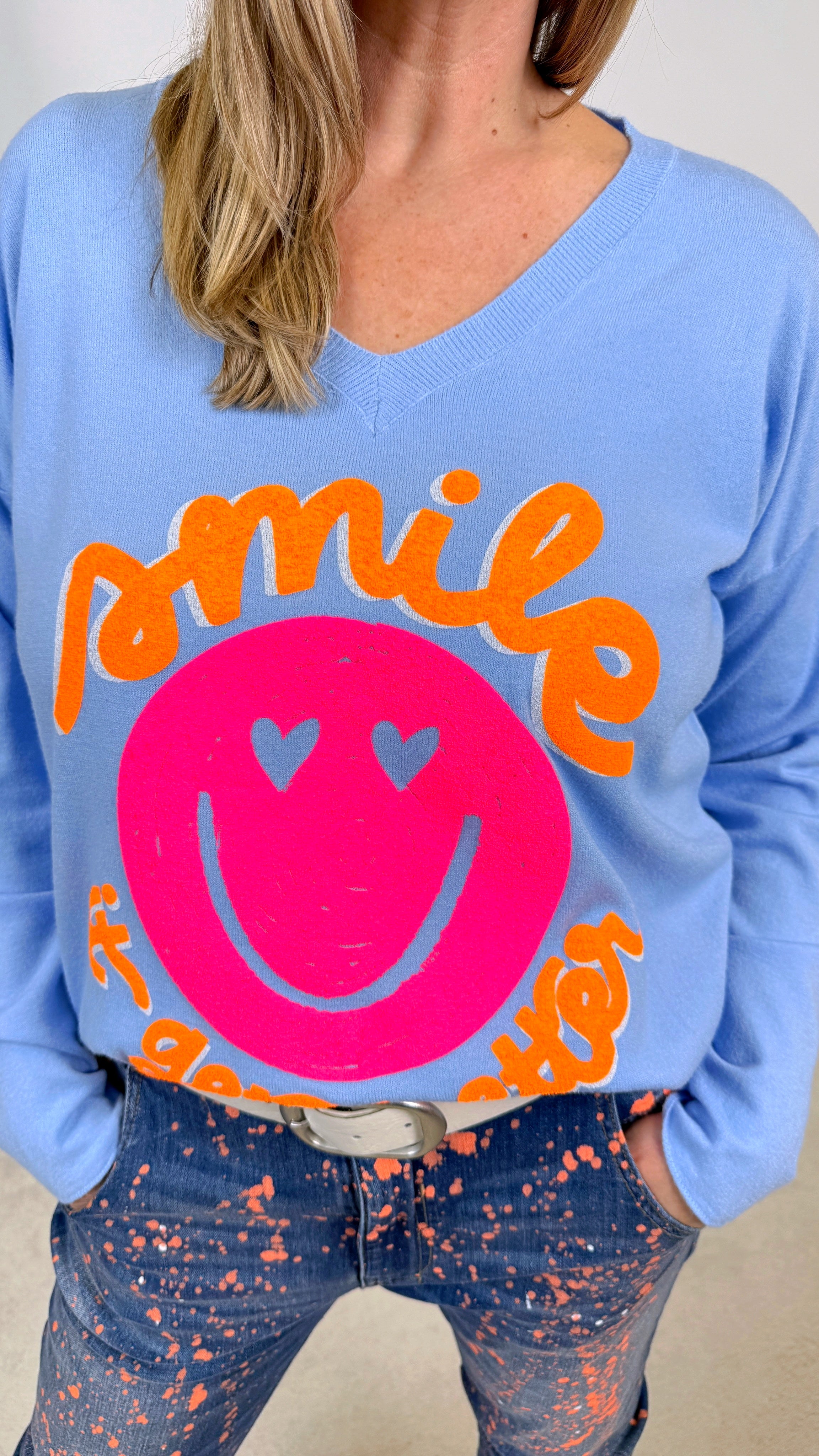 Pullover Dreamy Days *Blau*