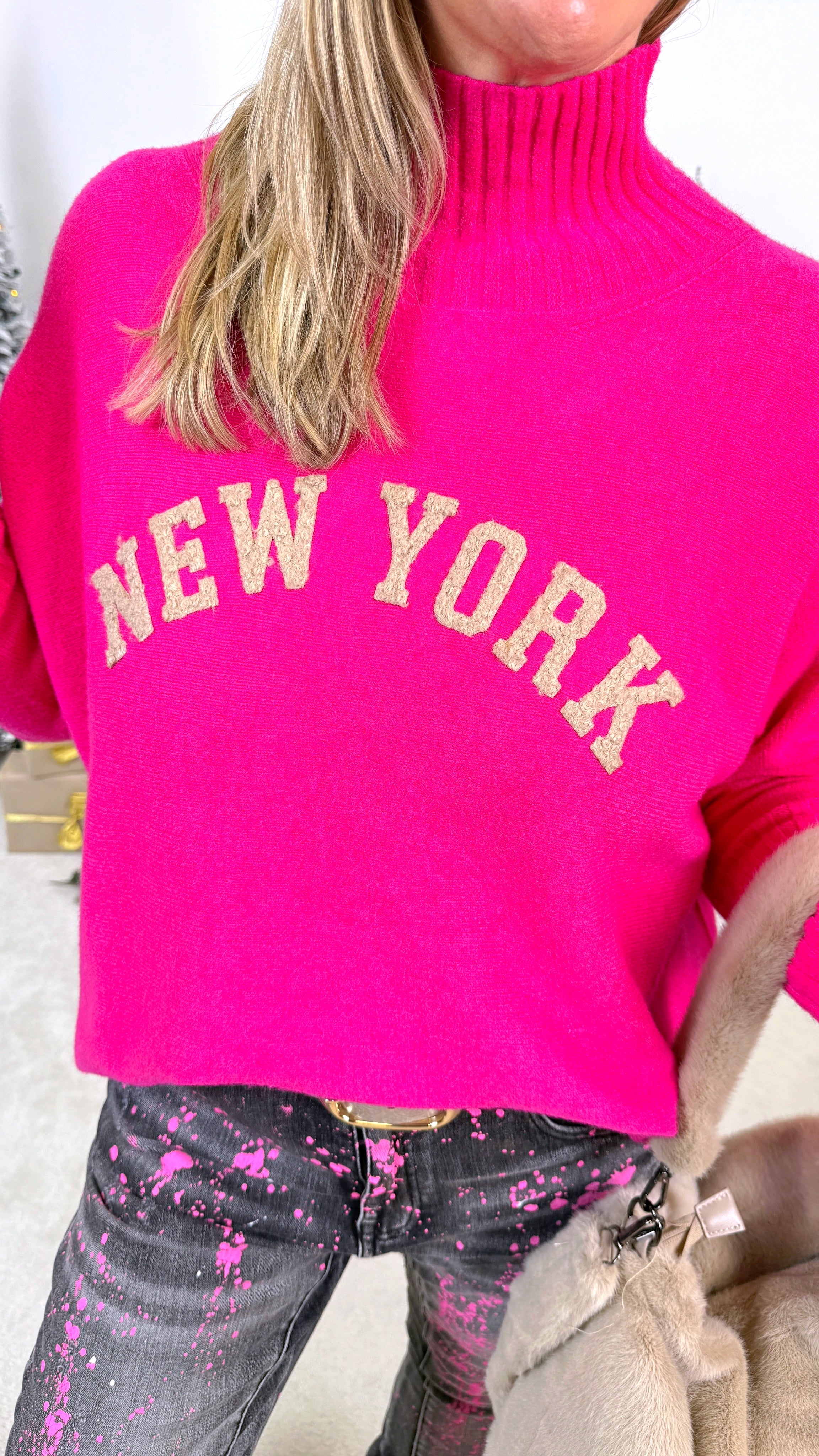 Pullover City Lights *Pink*