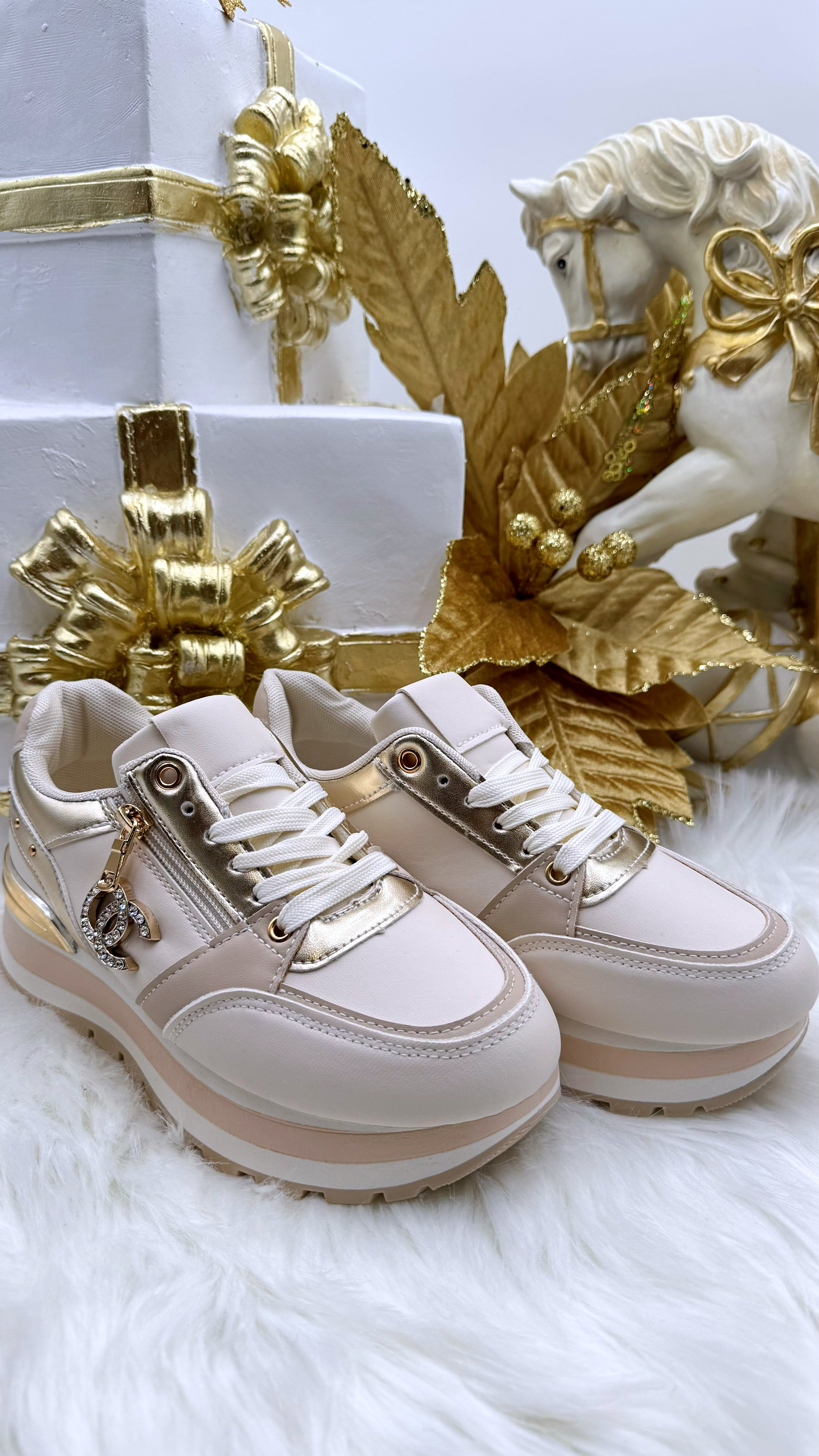 Sneaker Luxury Runner *Beige*