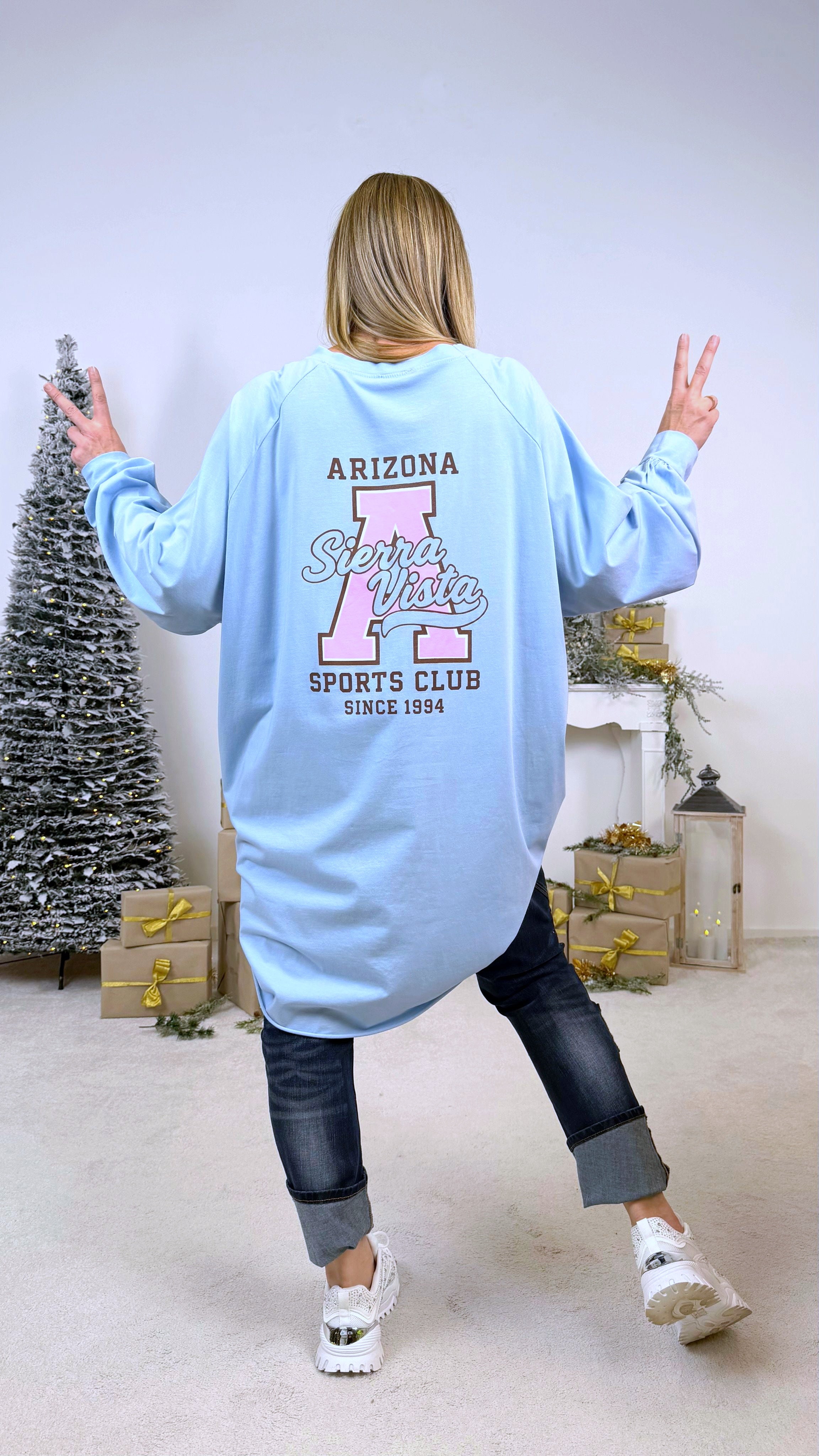 Oversized Shirt Soft Serve Arizona *Hellblau*