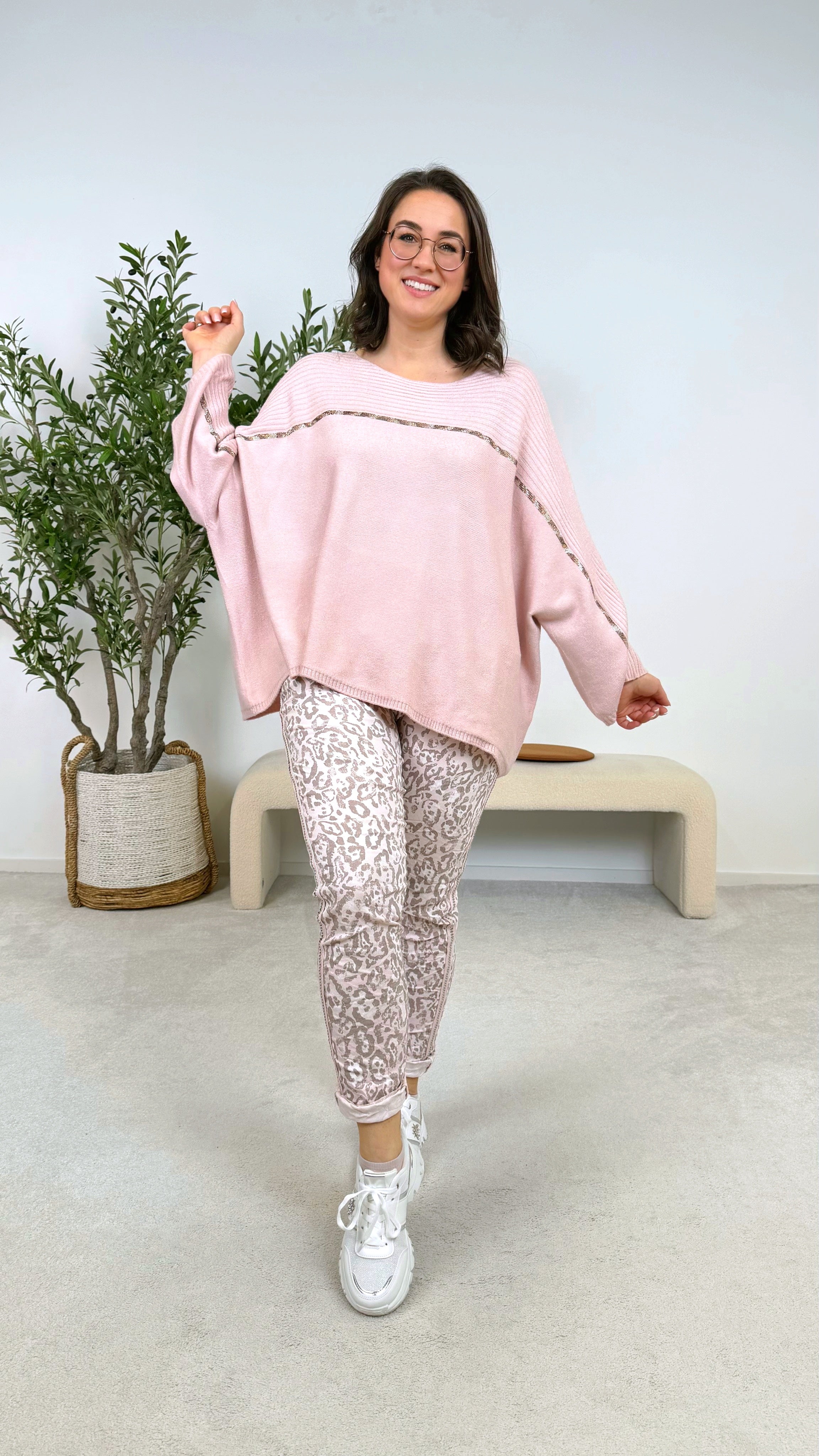 Jogpants Broken Leopard *Rosa*