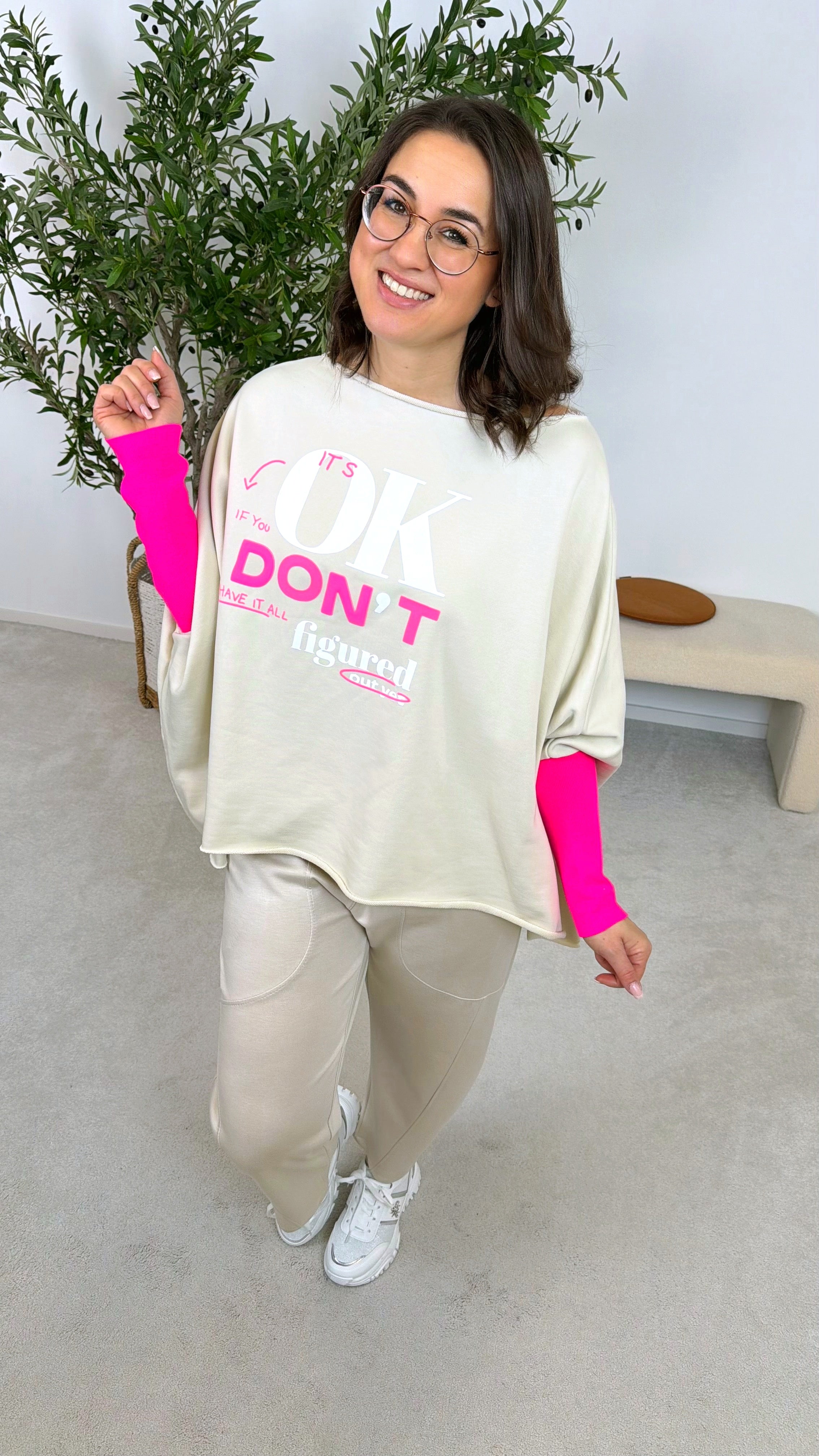 Pullover Take it Easy *Beige*