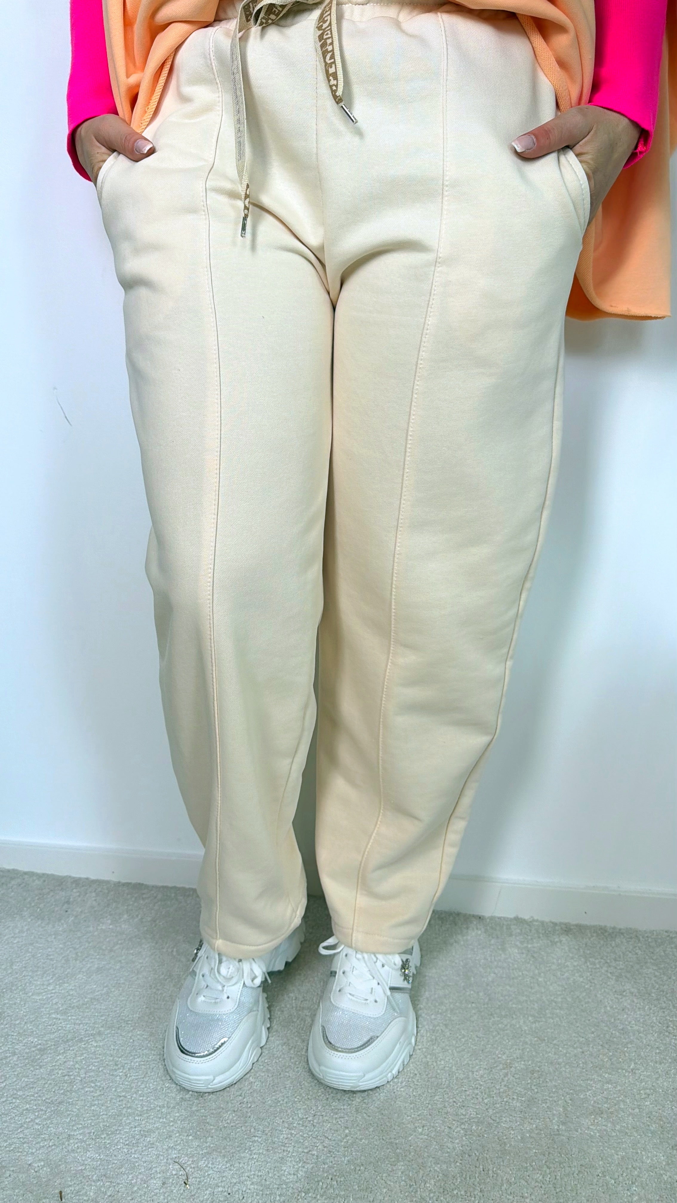 Sweathose Relax & Go *Beige*