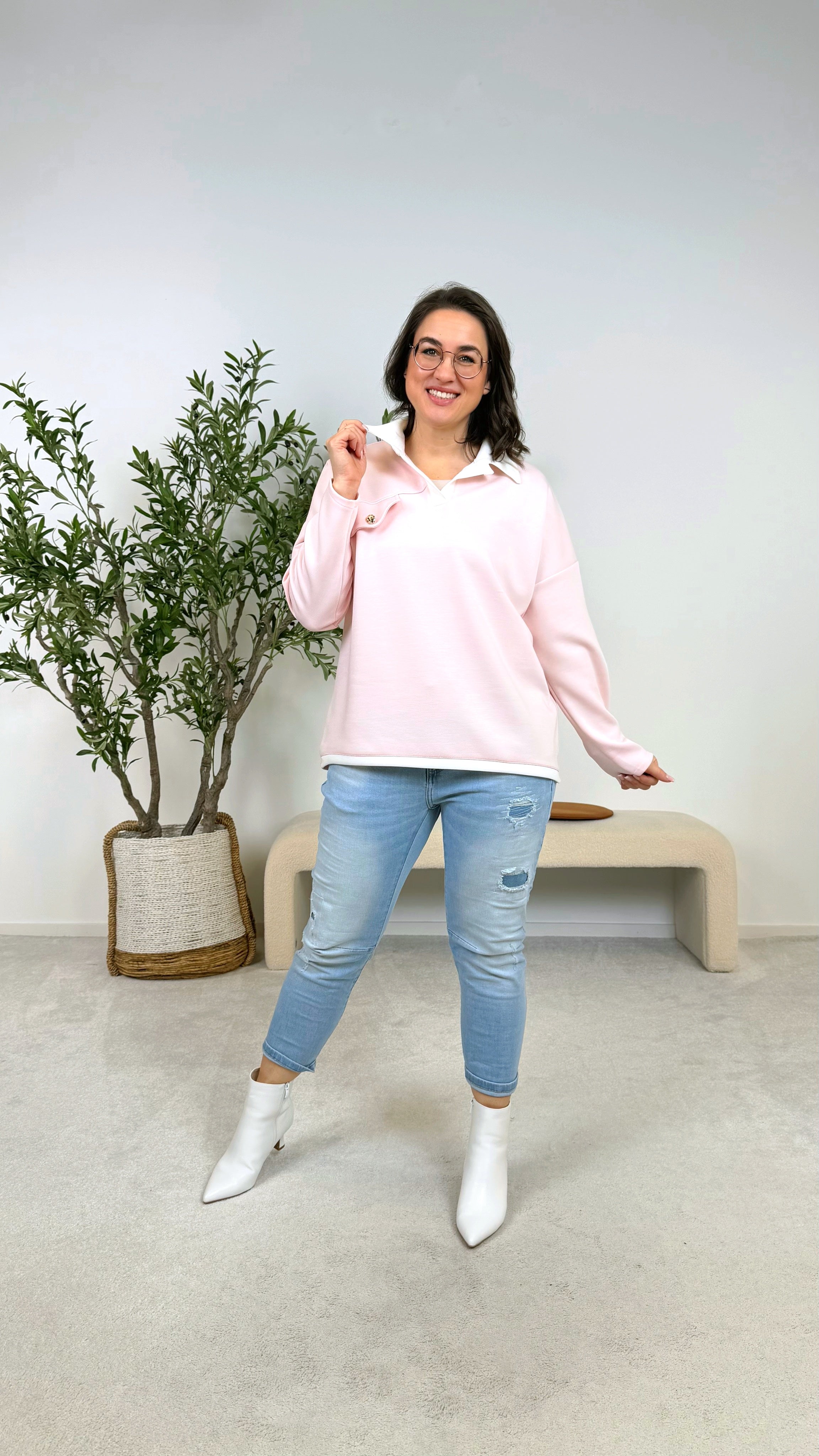 Sweatshirt Royal Pocket *Rosa*