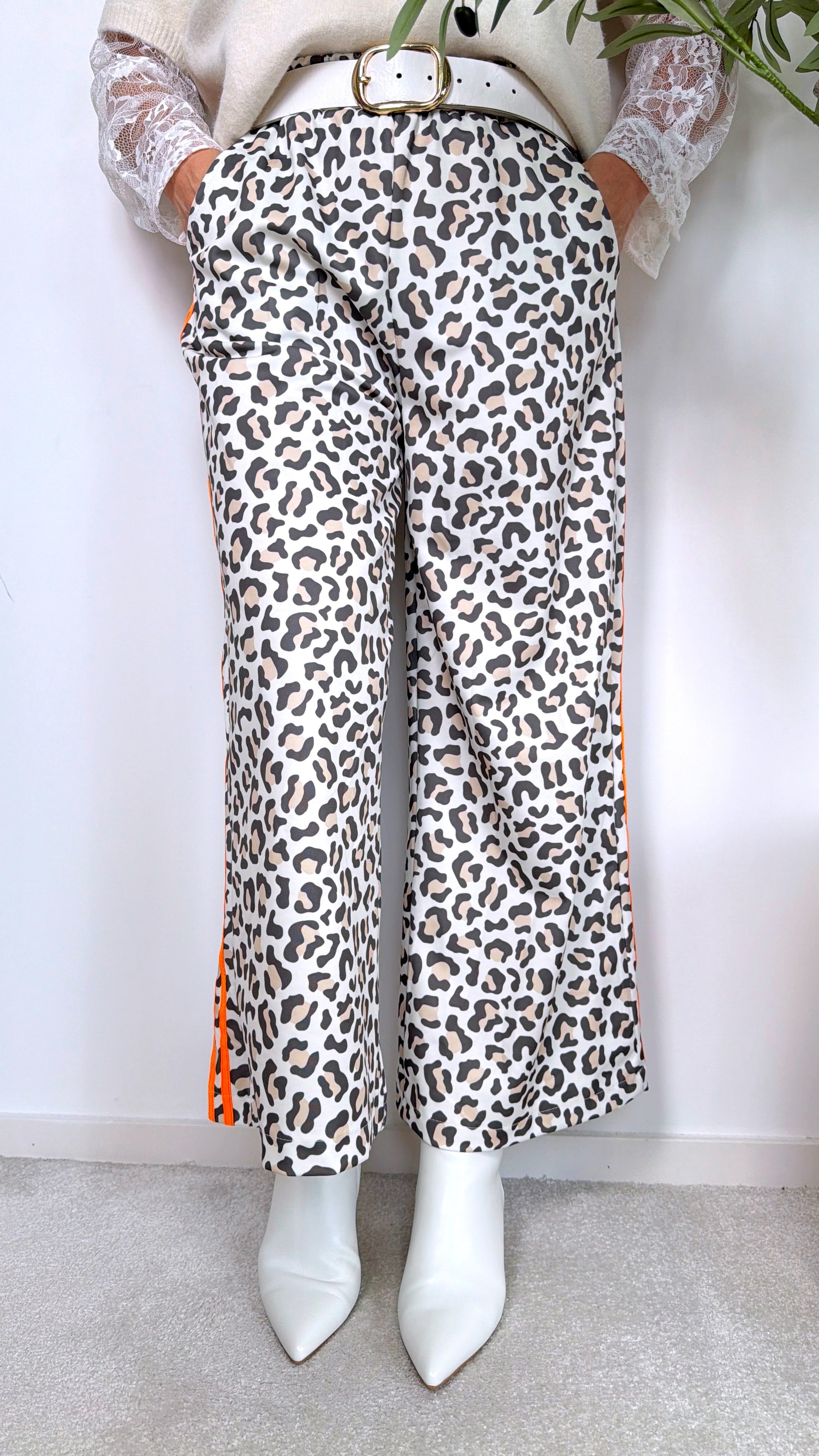 Sweathose Quilted Leopard *Orange*