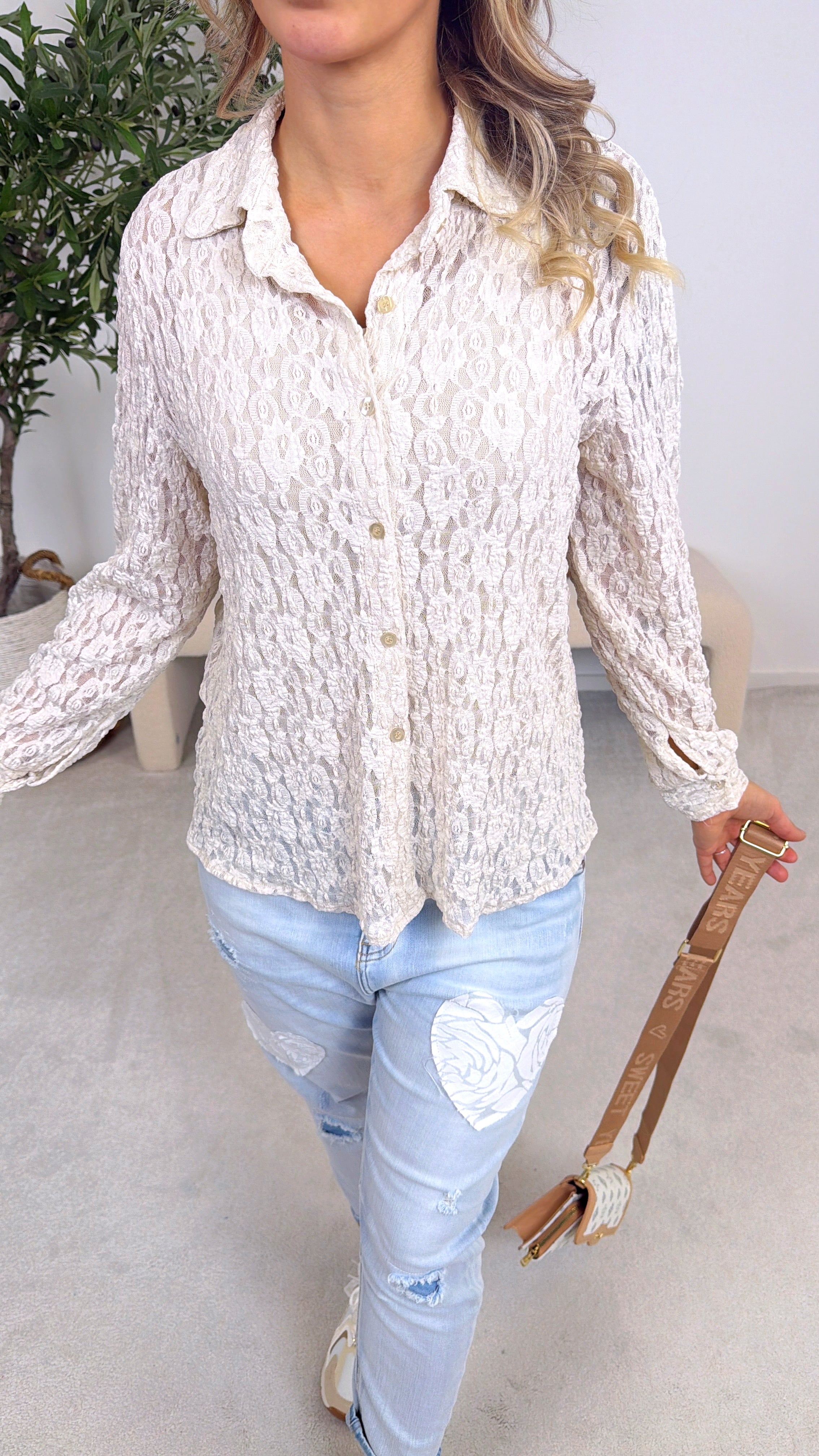 Bluse Breath of Spring *Beige*