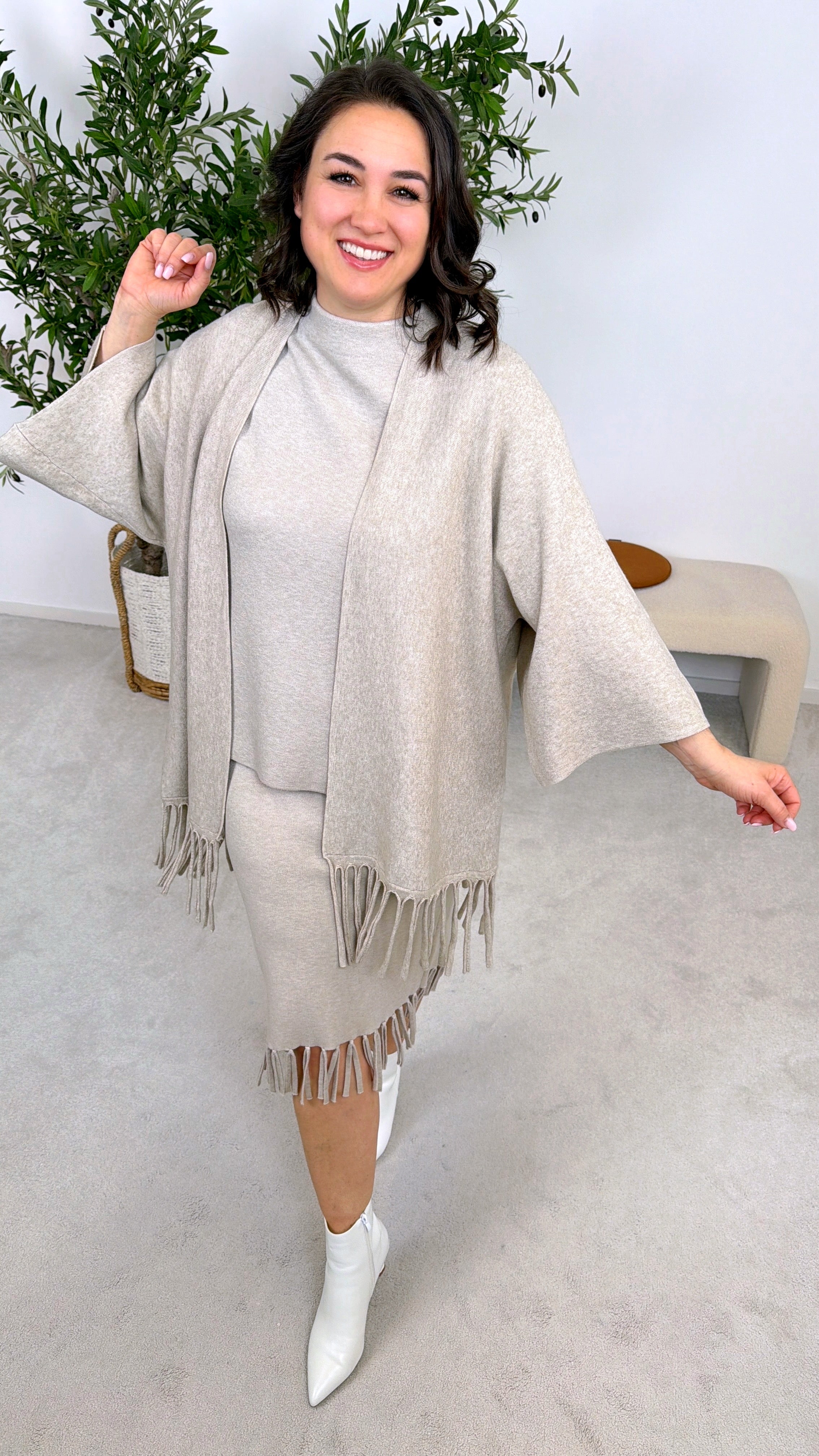Cardigan Soft Sun *Beige*