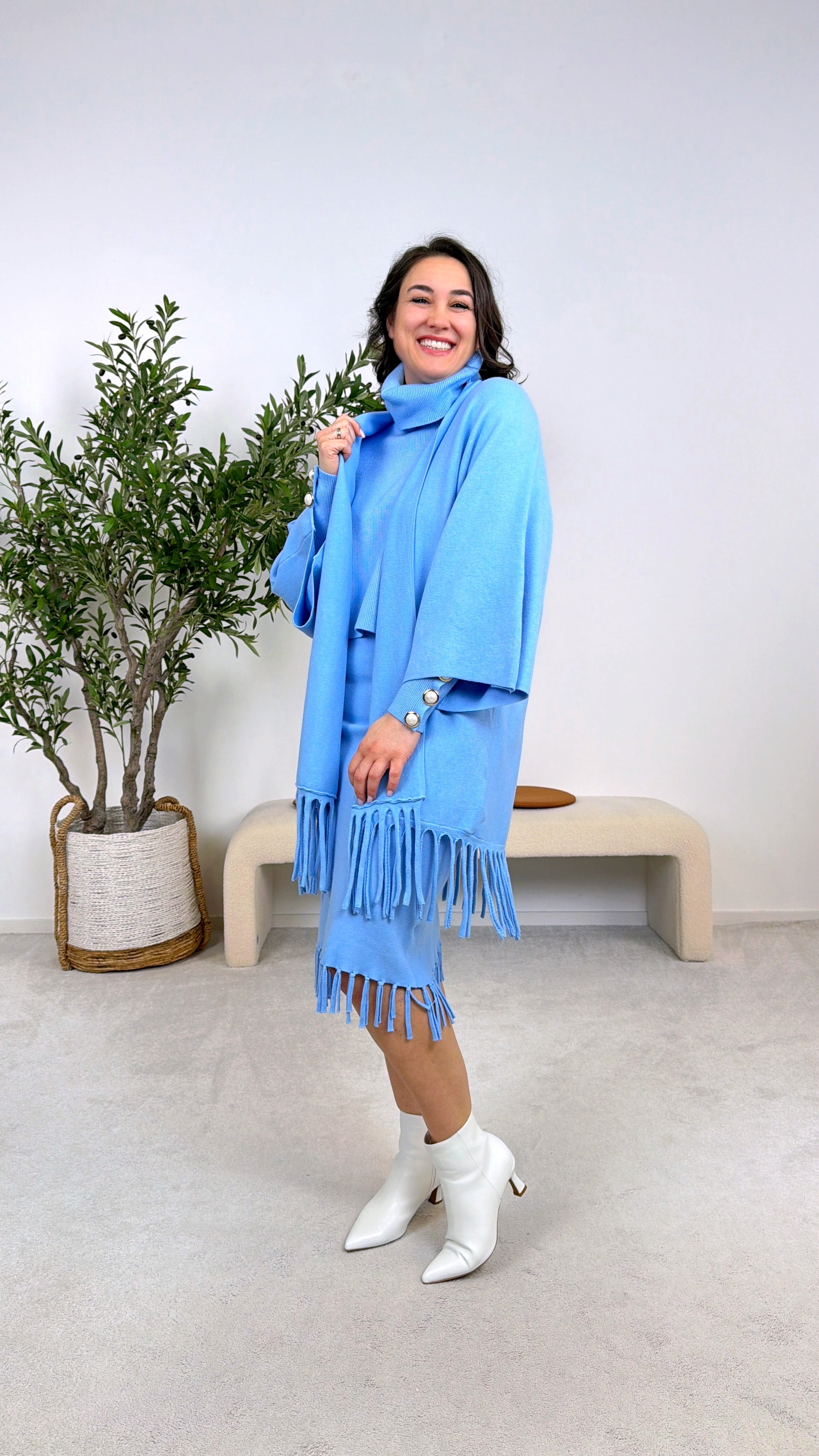 Cardigan Soft Sun *Blau*