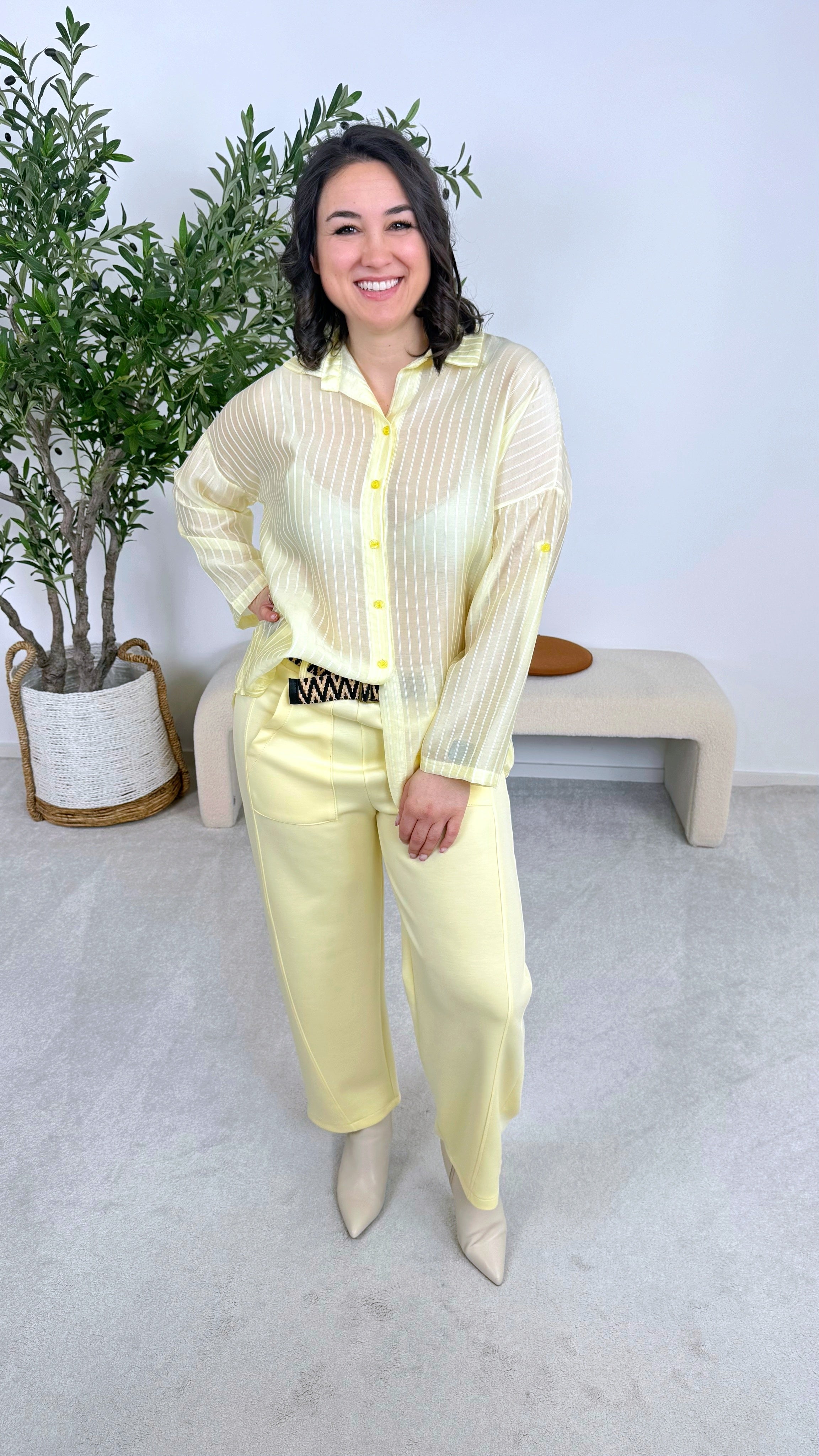 Hose Easy Relax *Gelb*