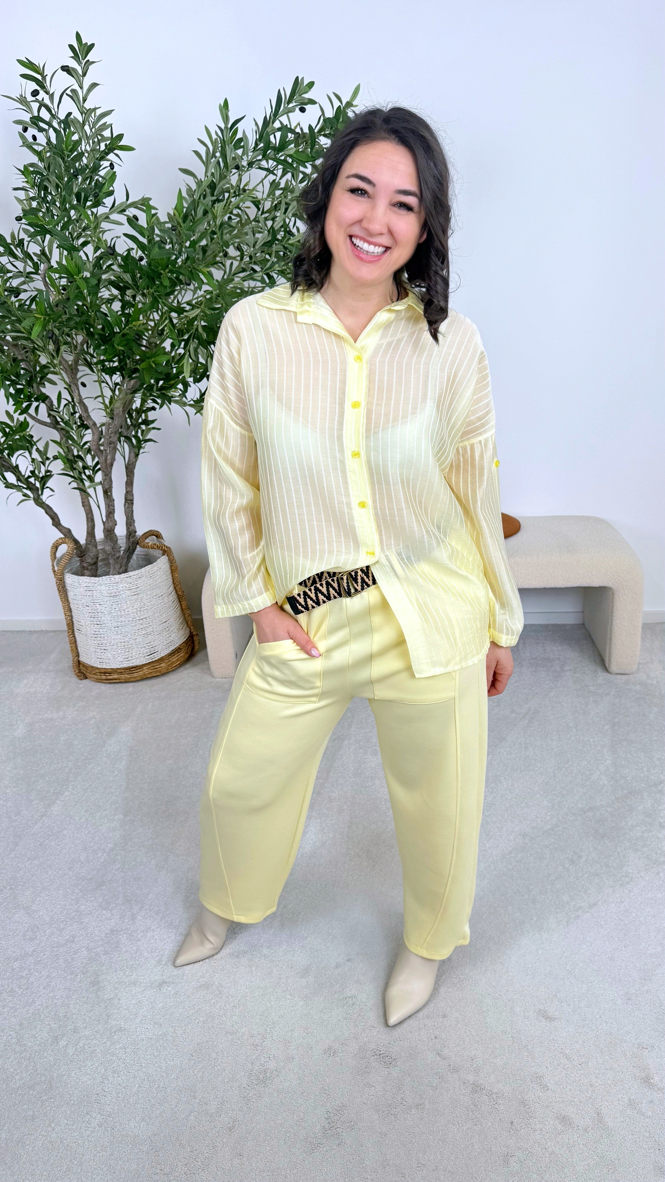 Bluse Sugar Sky *Gelb*