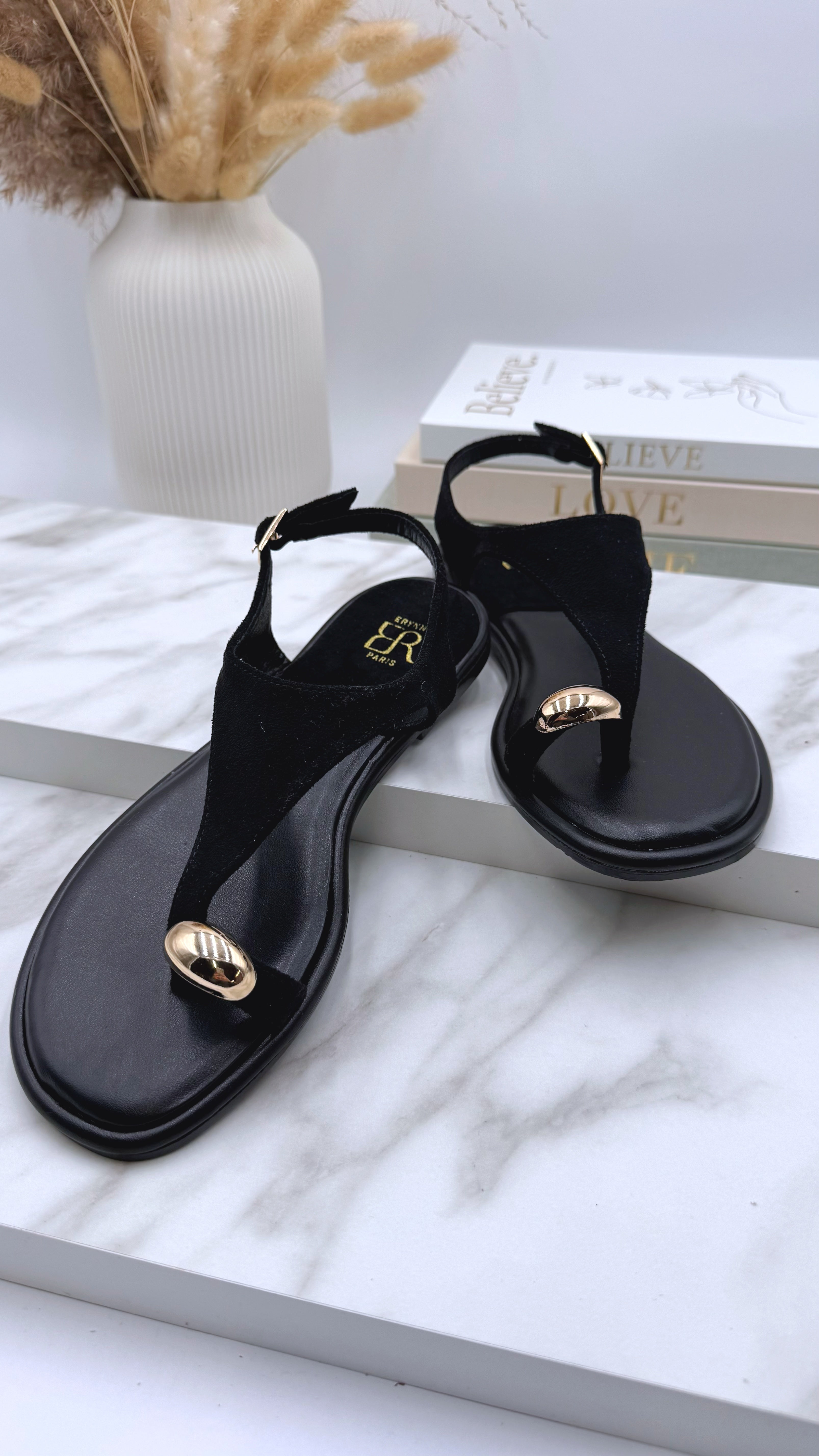 Sandale Golden Step *Schwarz*