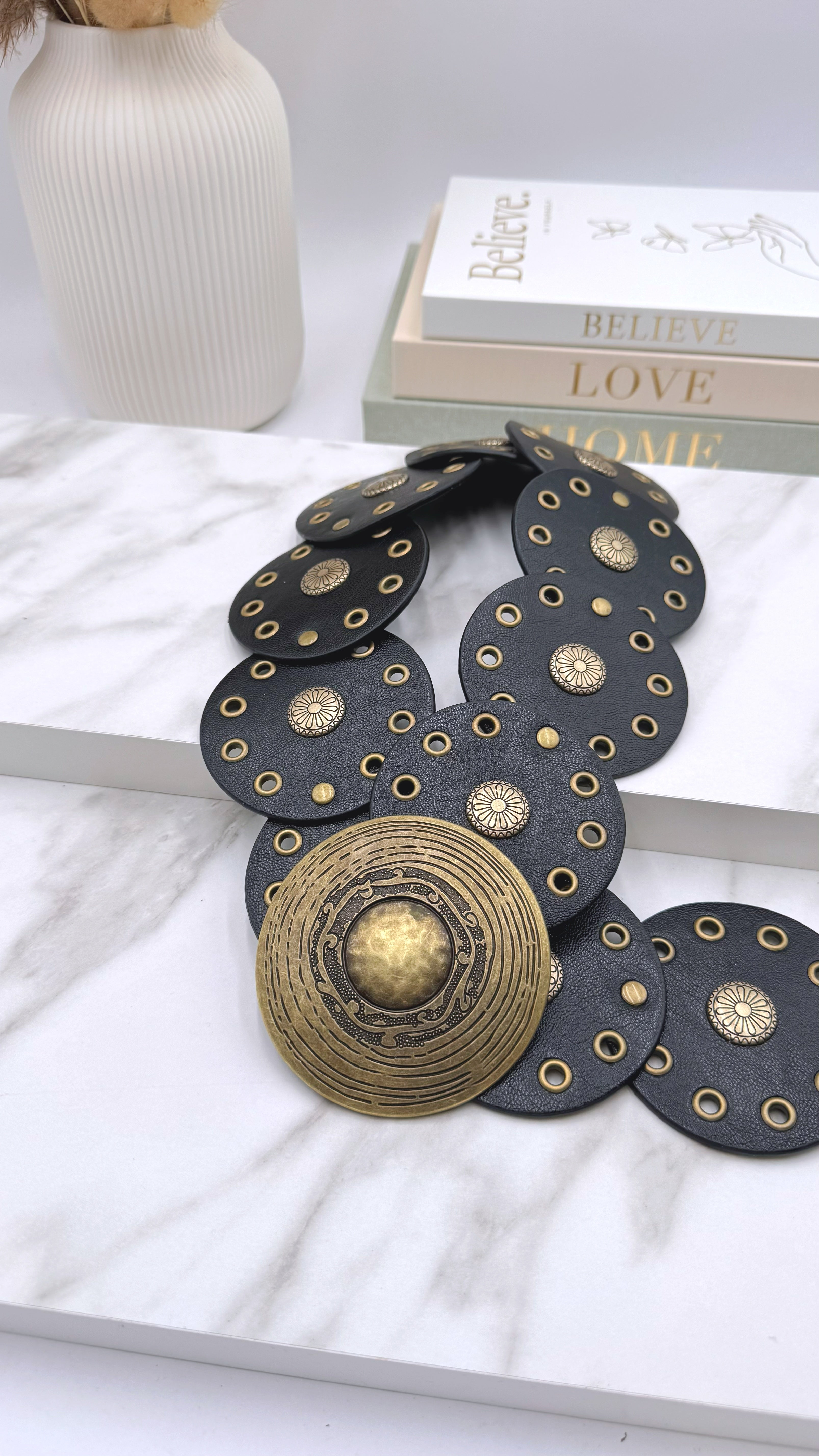 Gürtel Midnight Empress *Schwarz/Gold*