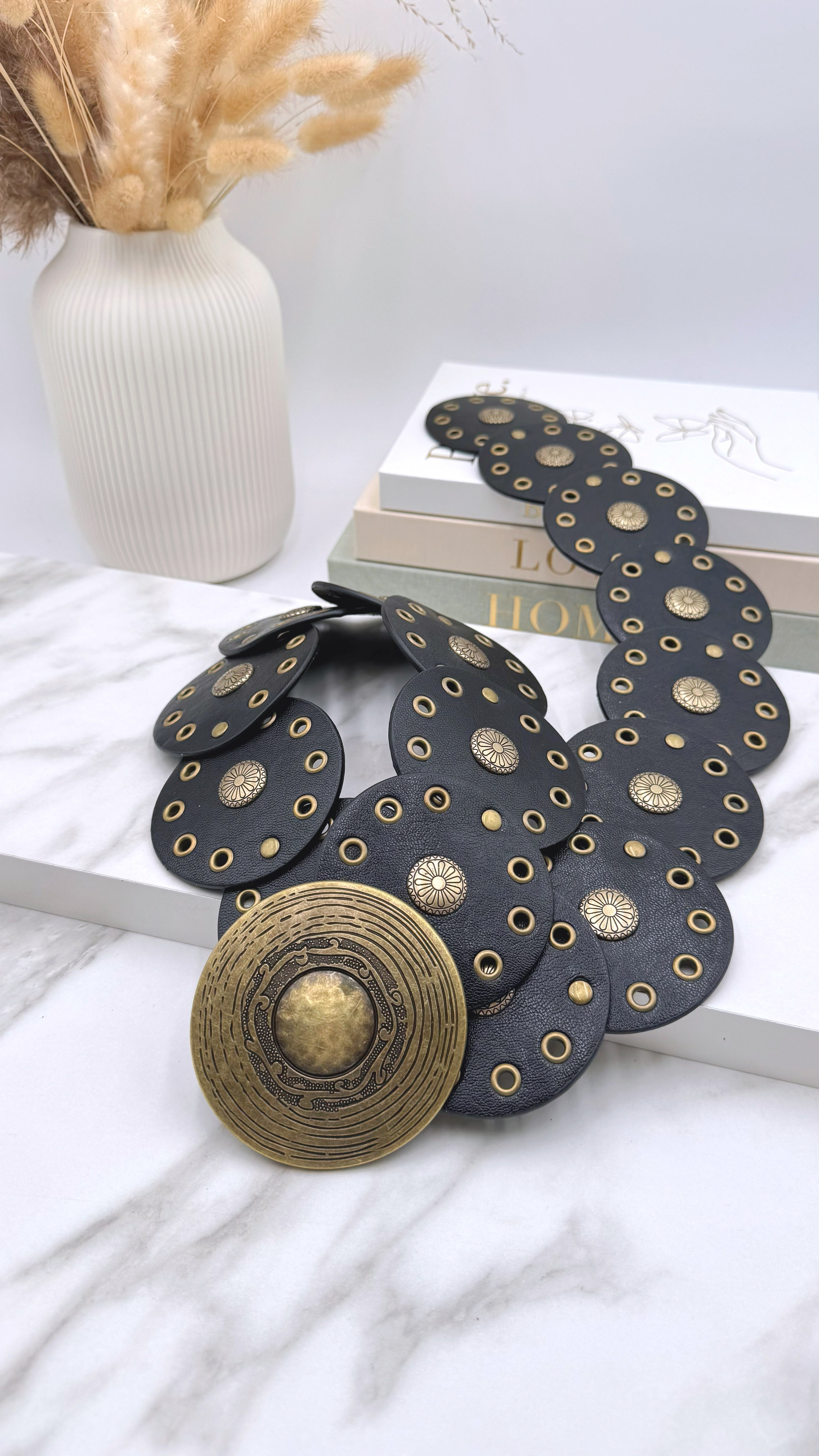 Gürtel Midnight Empress *Schwarz/Gold*