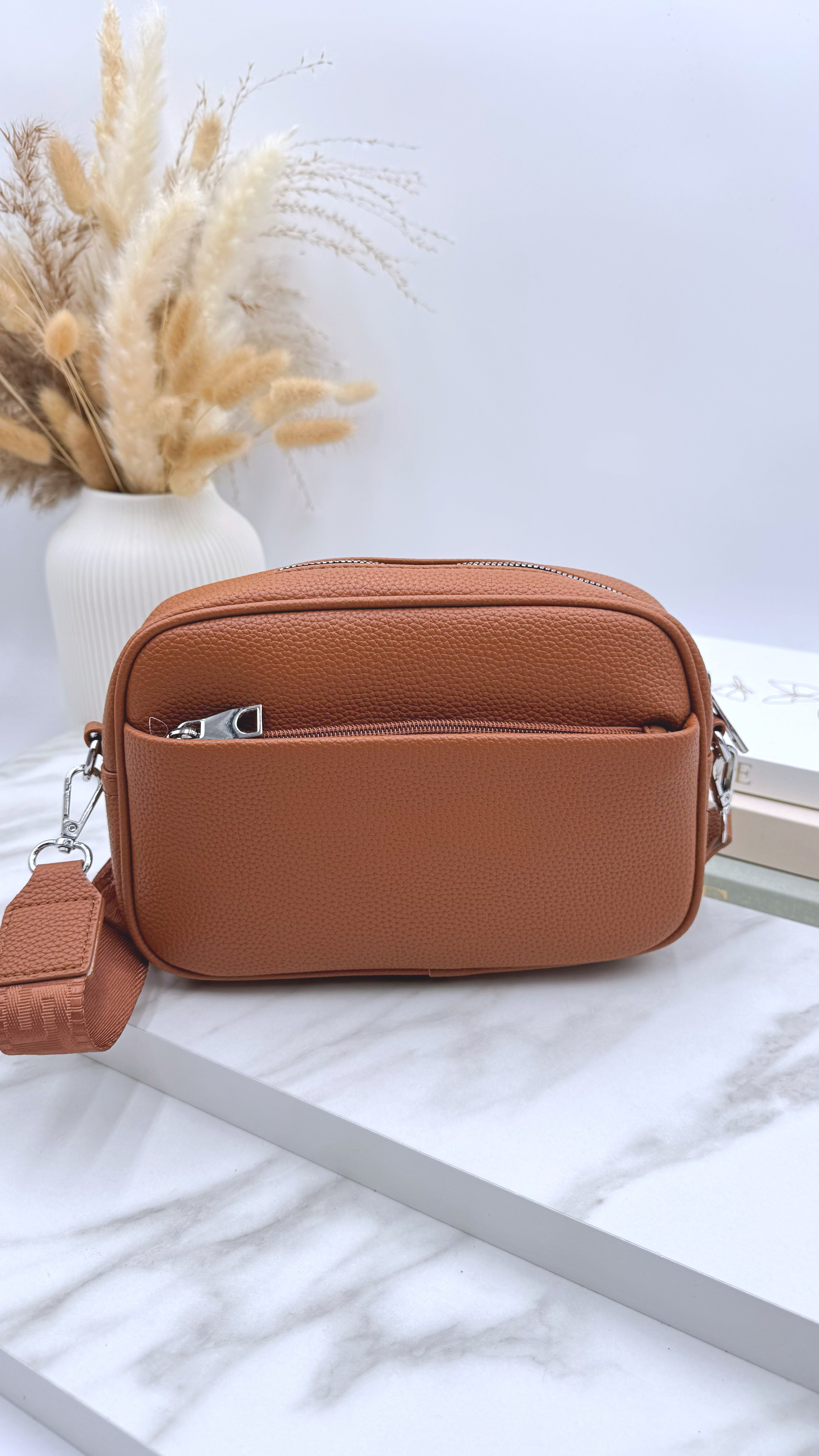 Umhängetasche Ivory Muse *Camel*