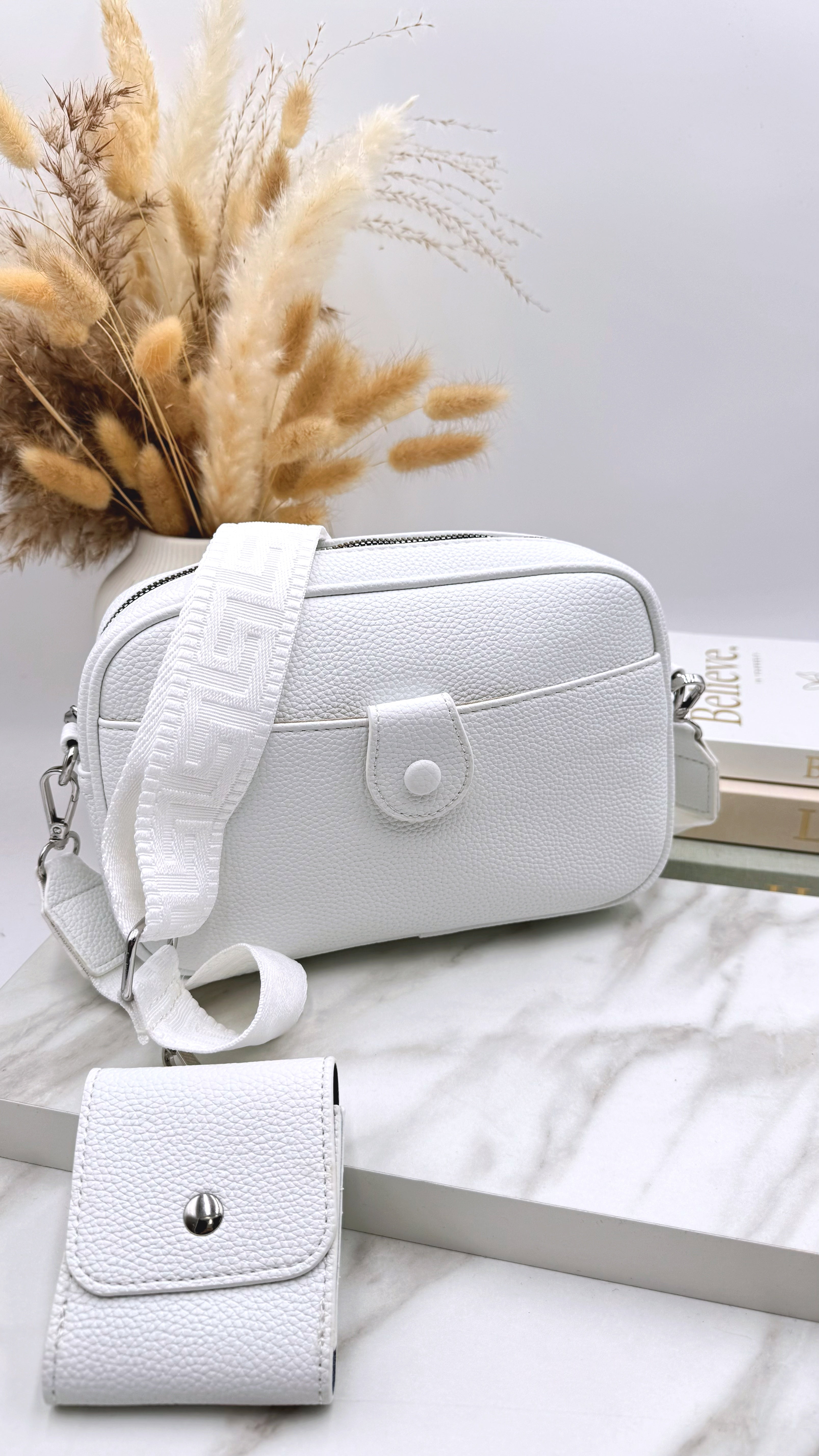 Umhängetasche Ivory Muse *Weiß*