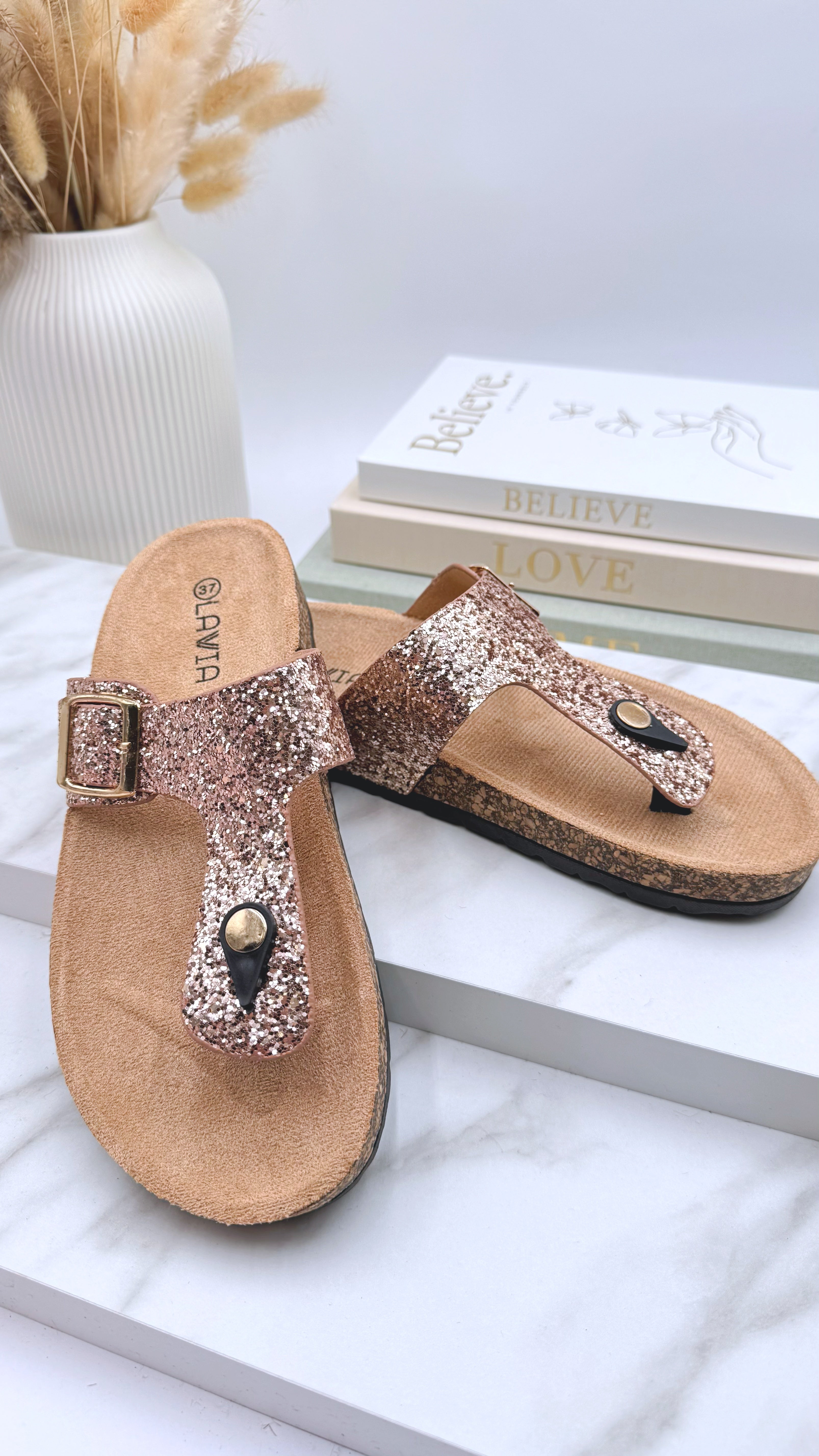 Sandalen Sparkling Chic *Gold*