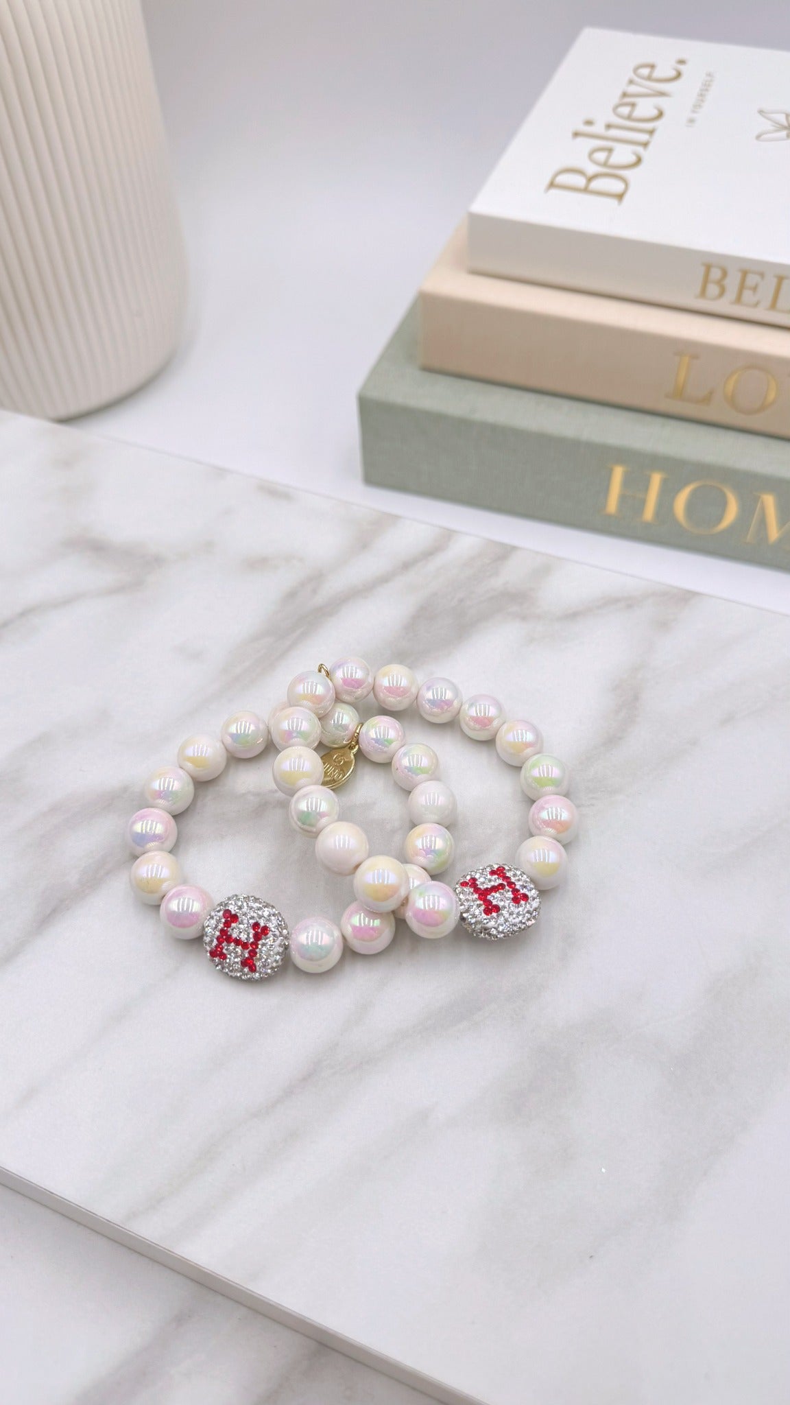 Perlenarmband Love Detail