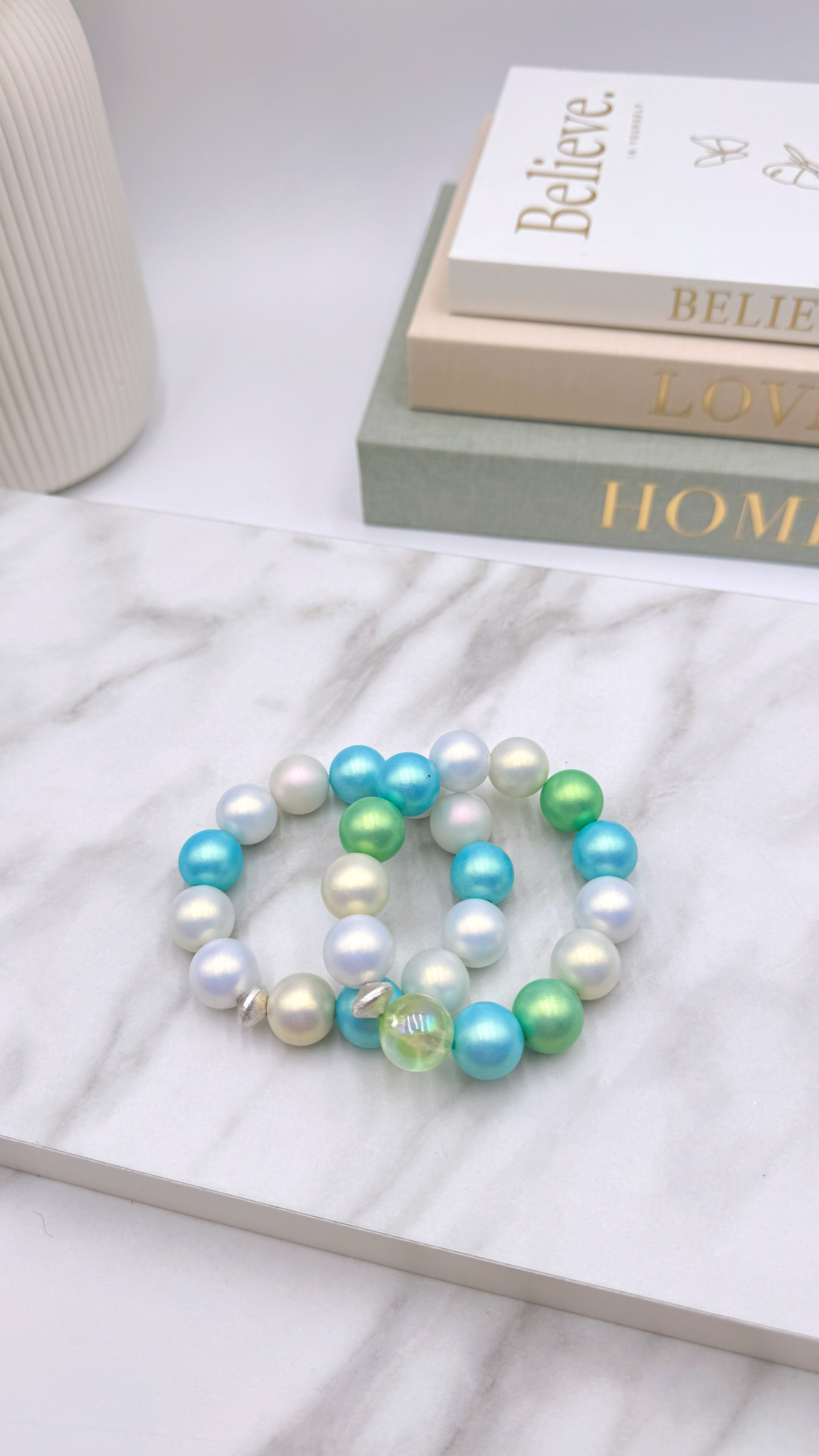 Perlenarmband Fresh Vibes *Türkis*