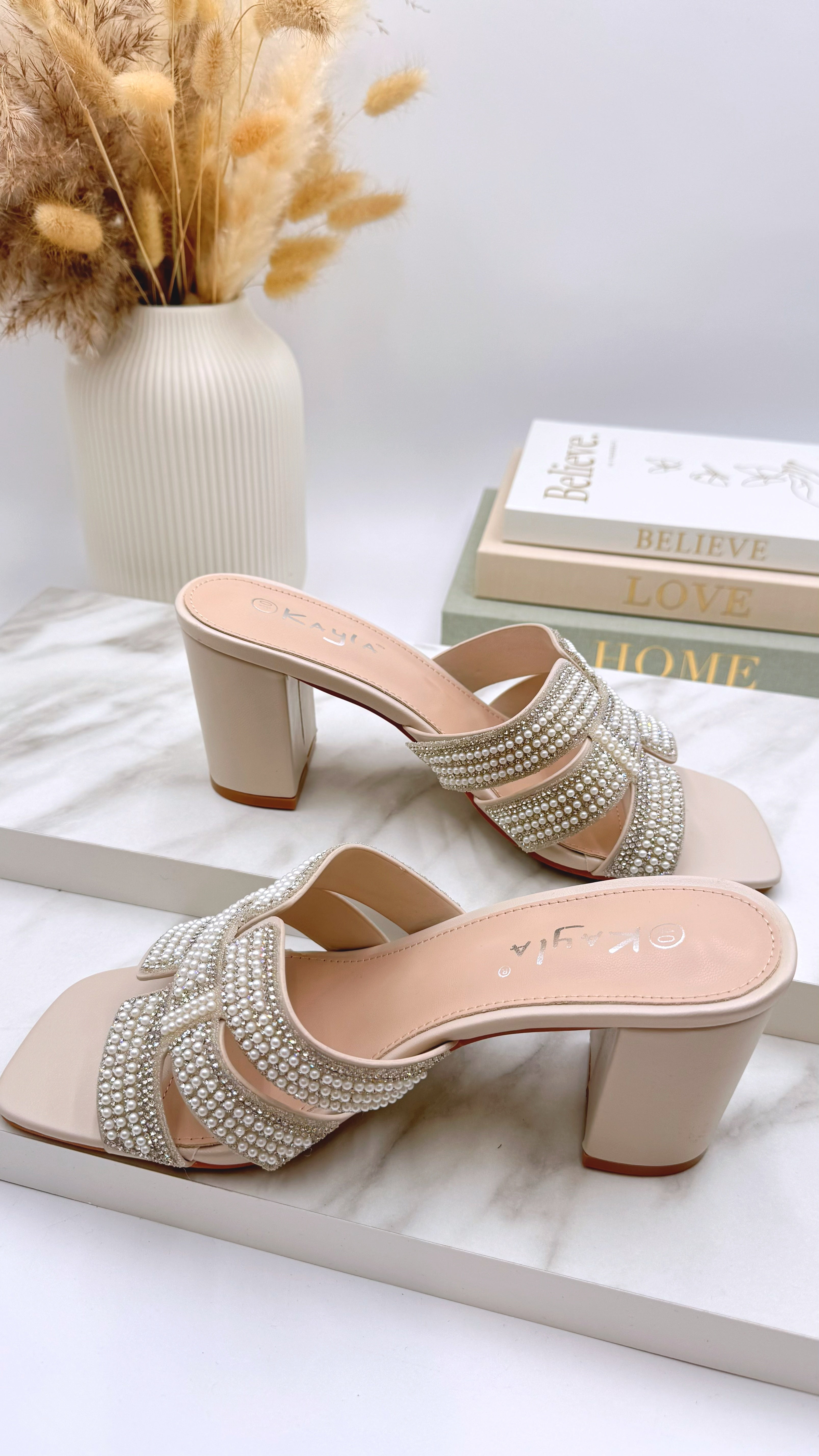 Sandale Luxury Bow *Beige*