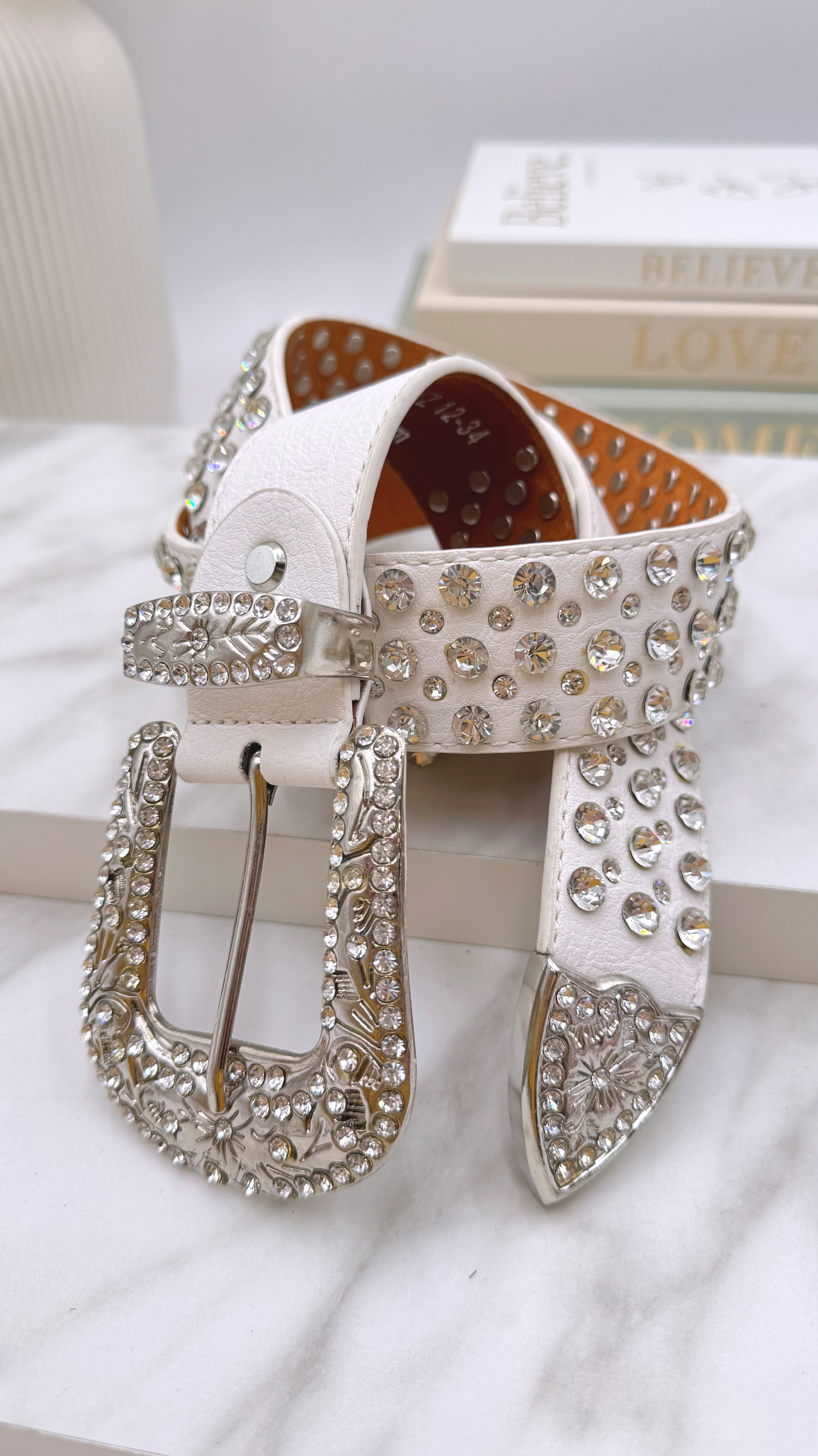 Gürtel Diamond Rider *Weiß*