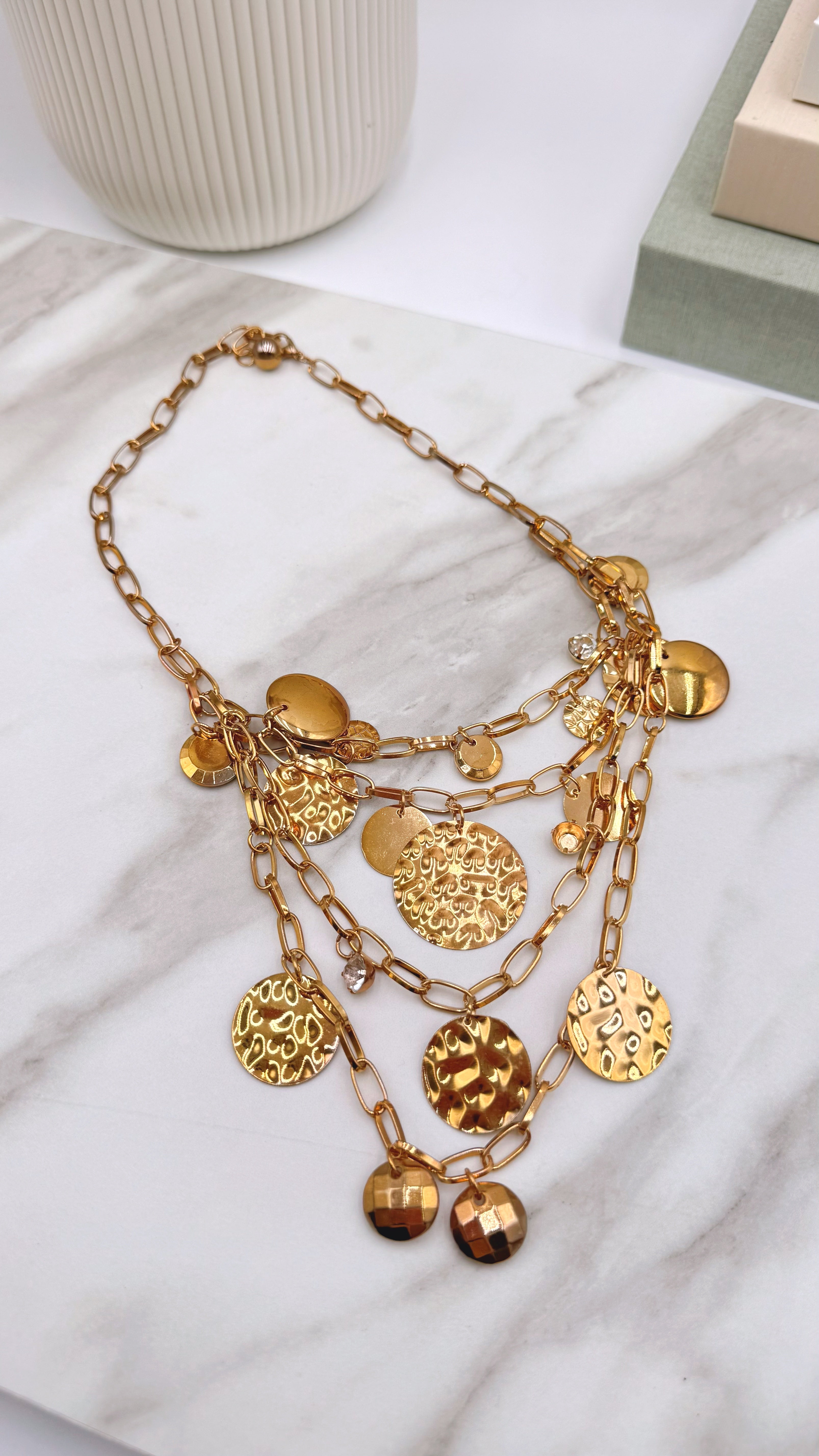 Halskette Luxury Coins