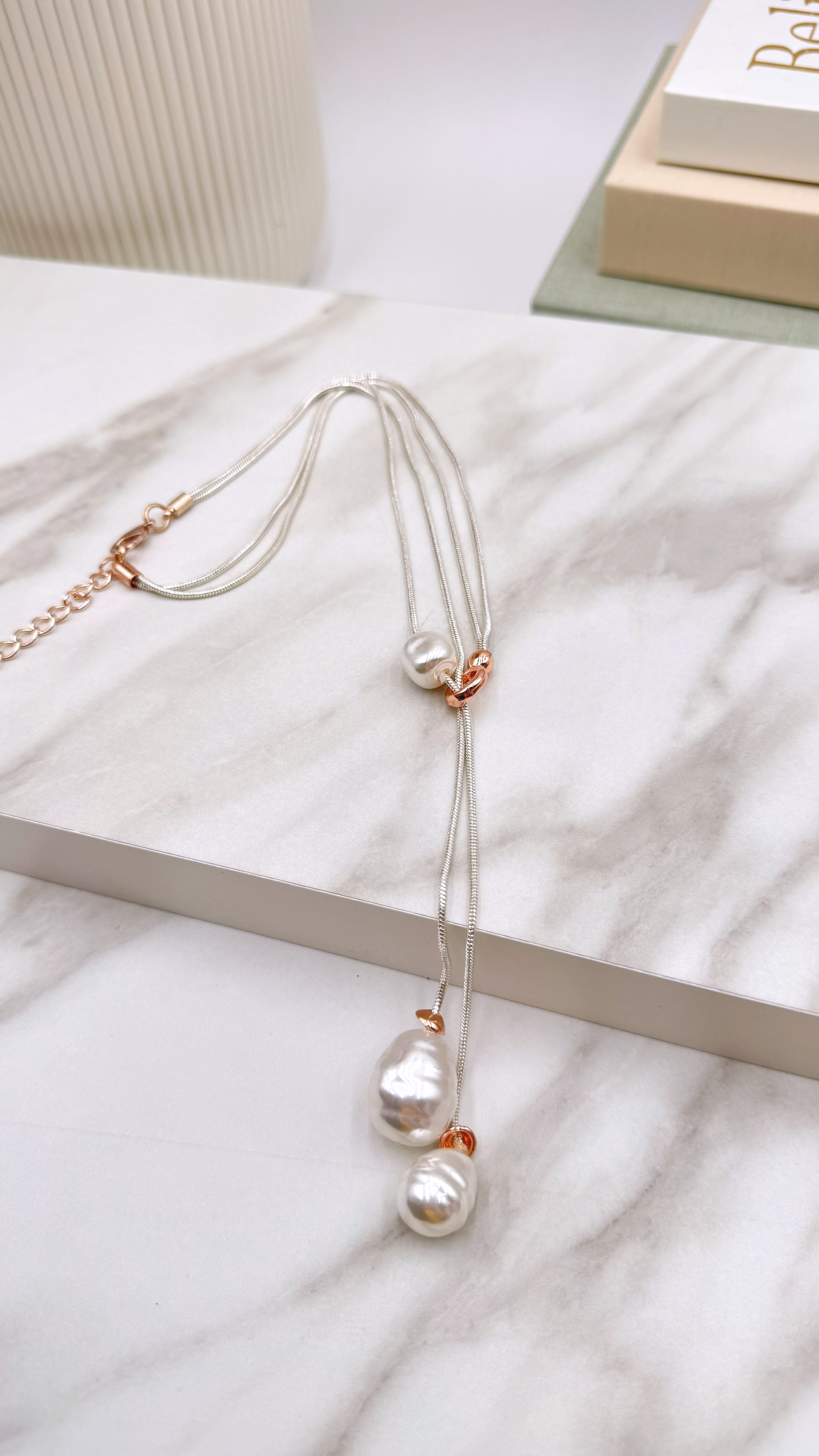 Halskette Pearl Drop